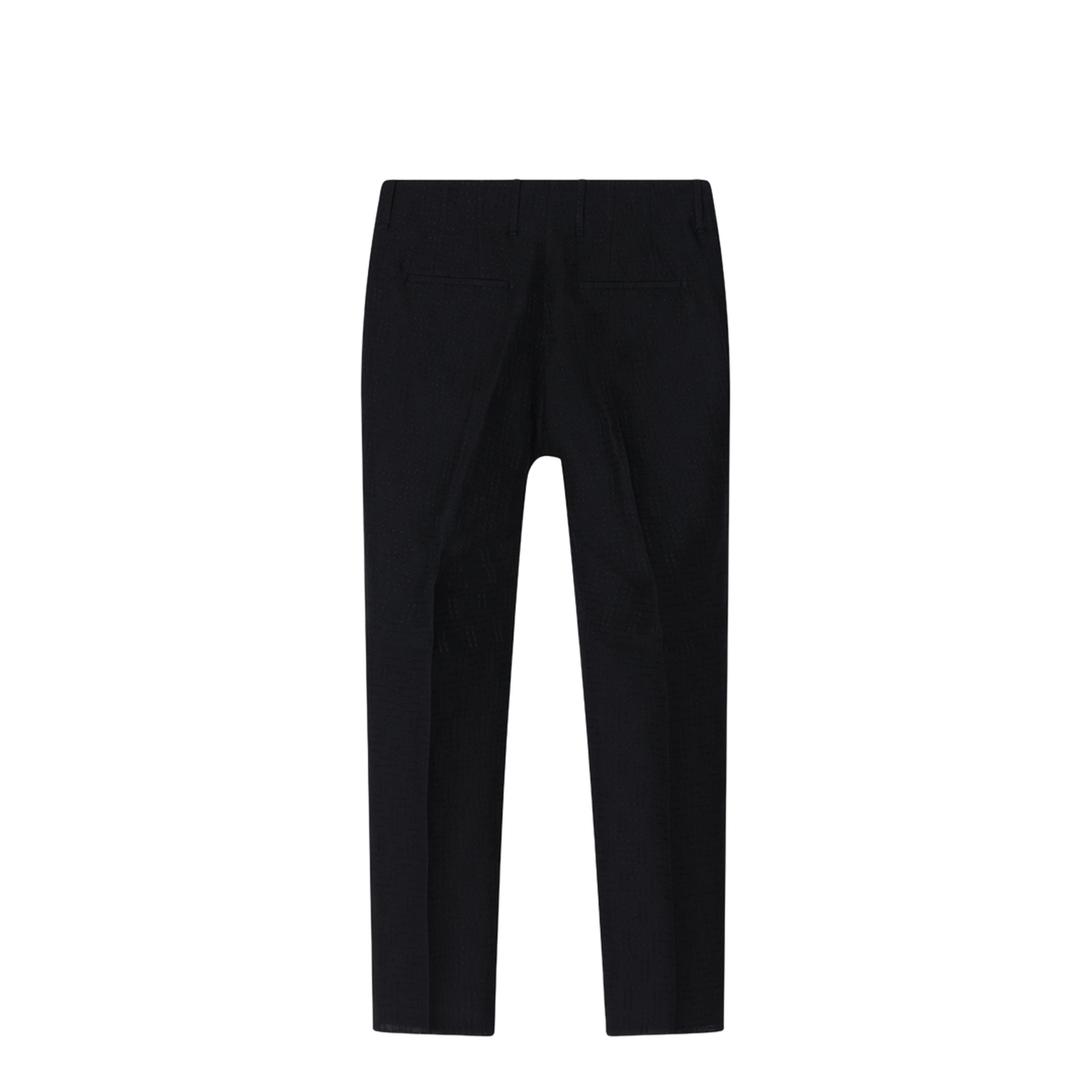 MAYFEYR - Fendi - Trousers Linen Black - FB1029AU6YF0QA1