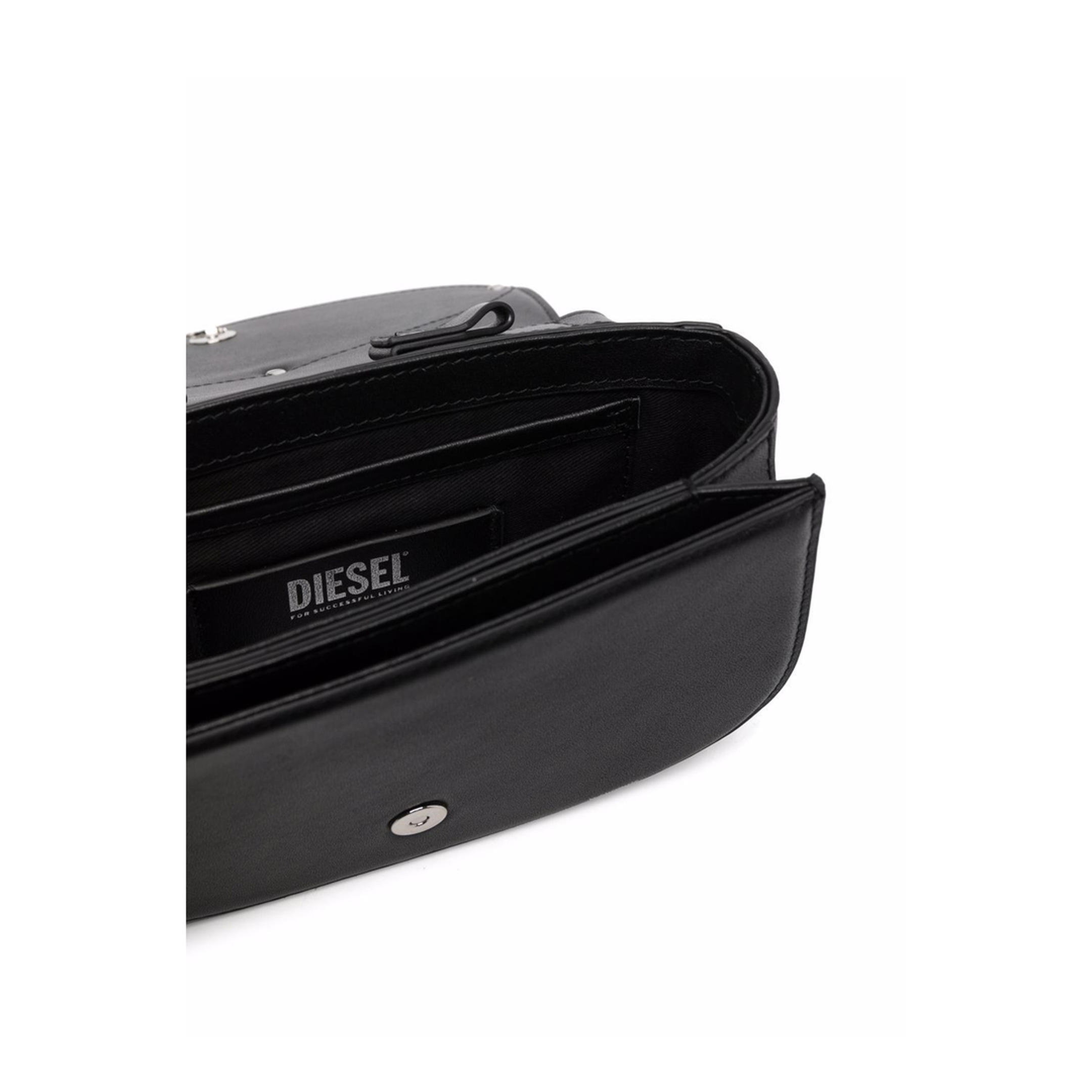 1DR-Iconic Nappa Leather Shoulder Bag - Black