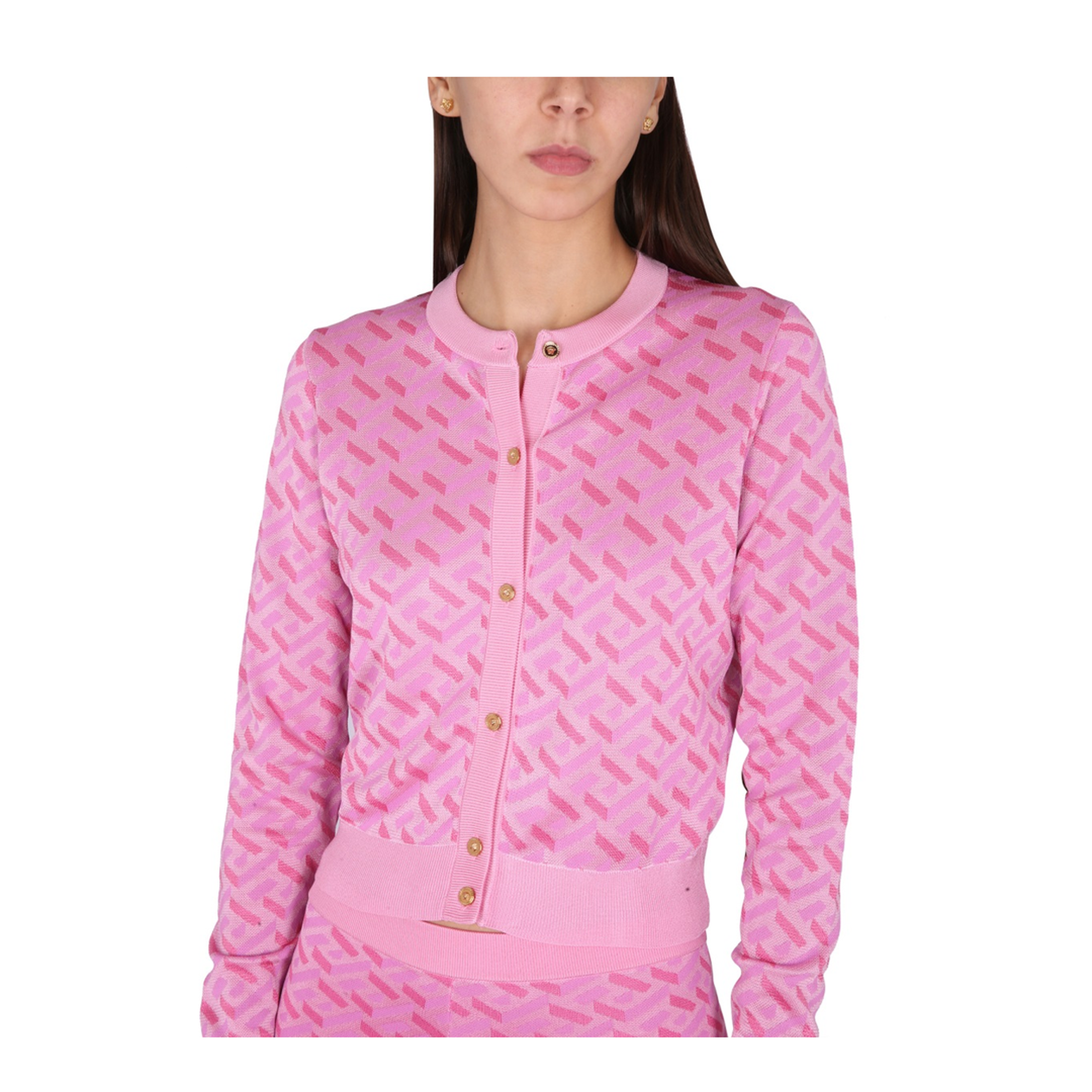 Jacquard Cardigan La Greca