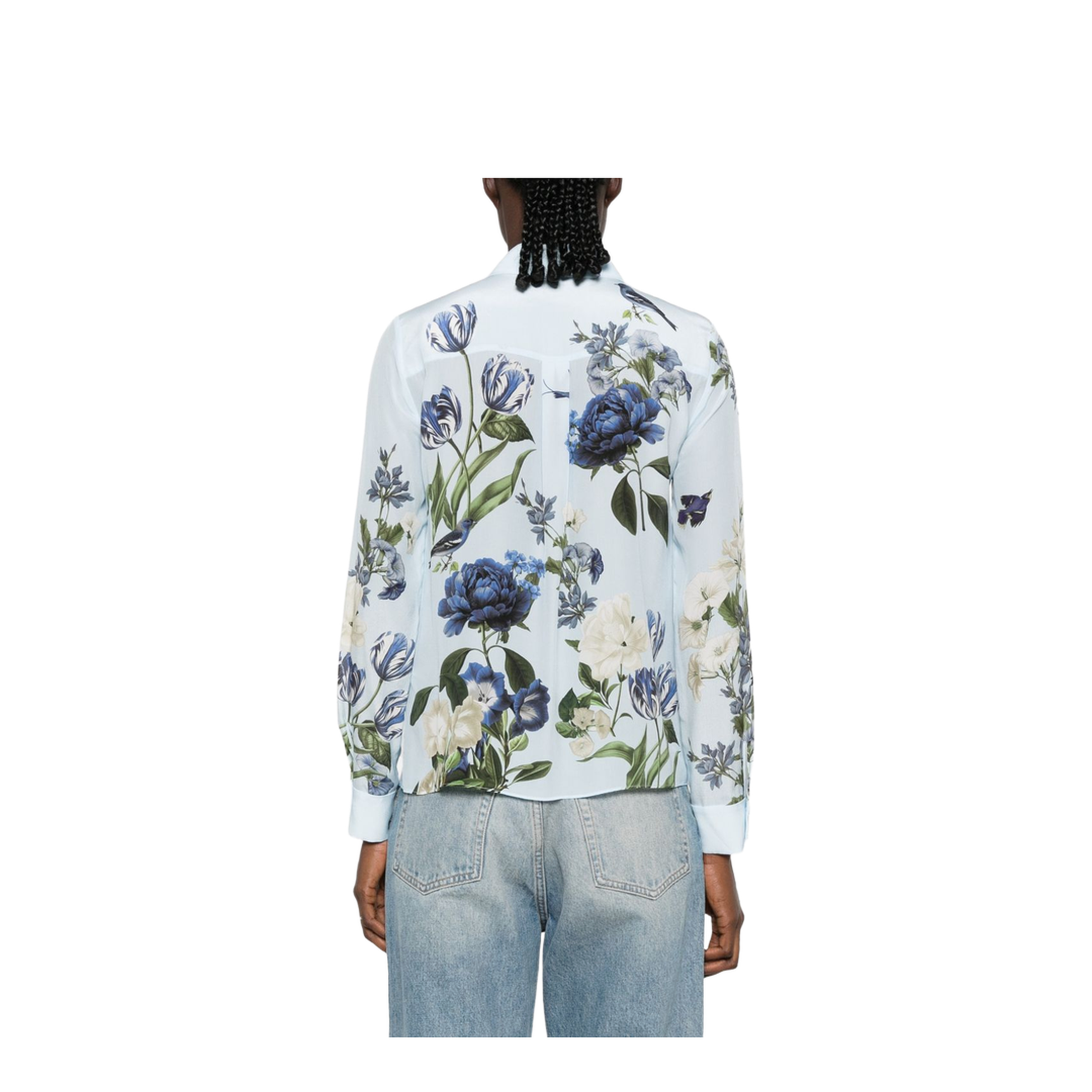 MAYFEYR - Alice + Olivia - Light Blue Shirts - CC606P23019I101