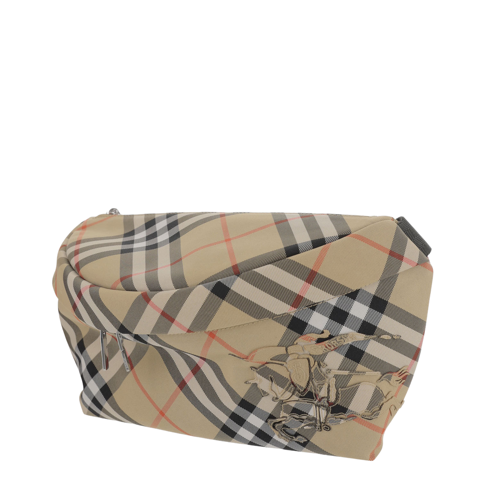 Check Canvas Belt Bags - Sand