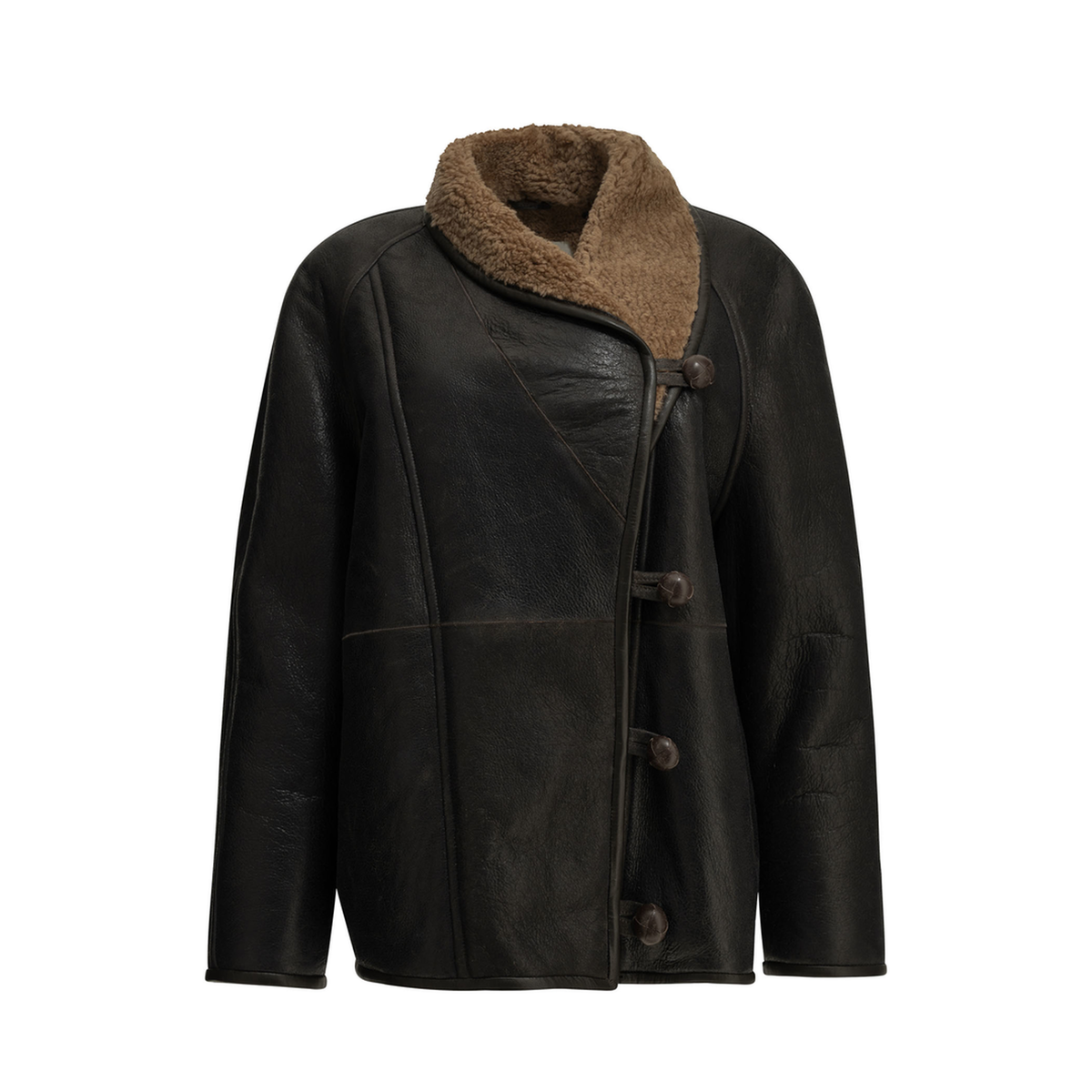 MAYFEYR - Isabel Marant - Camber Shearling Jacket - 26HMA0625FAD4A04I50DB