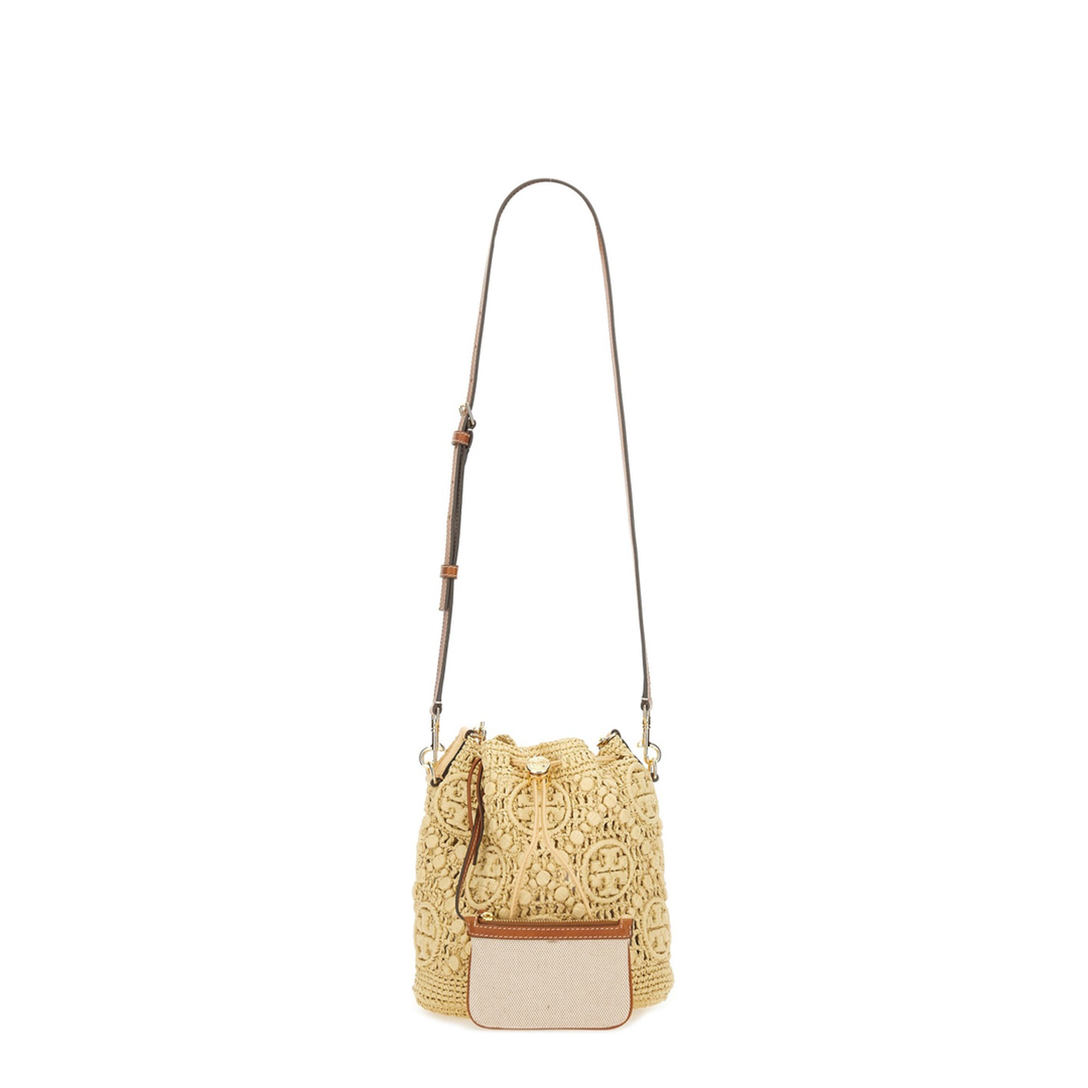 T Monogram Bucket Bag