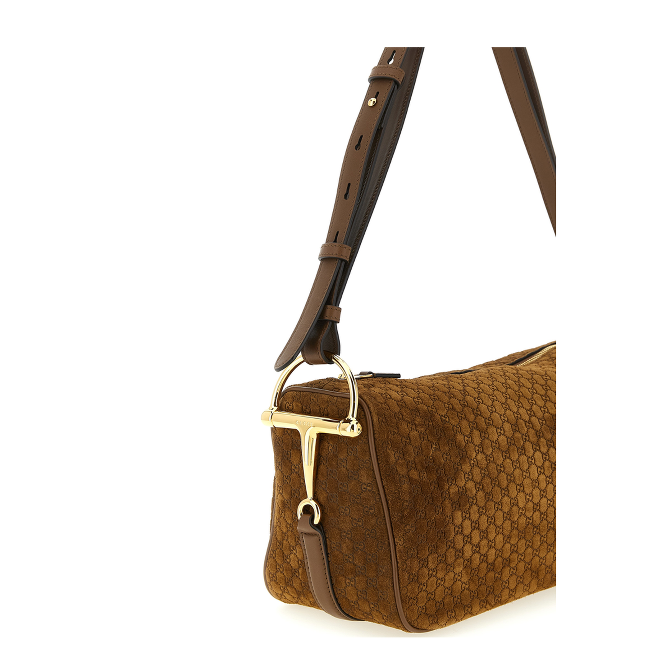 Half Horsebit Medium Shoulder Bag