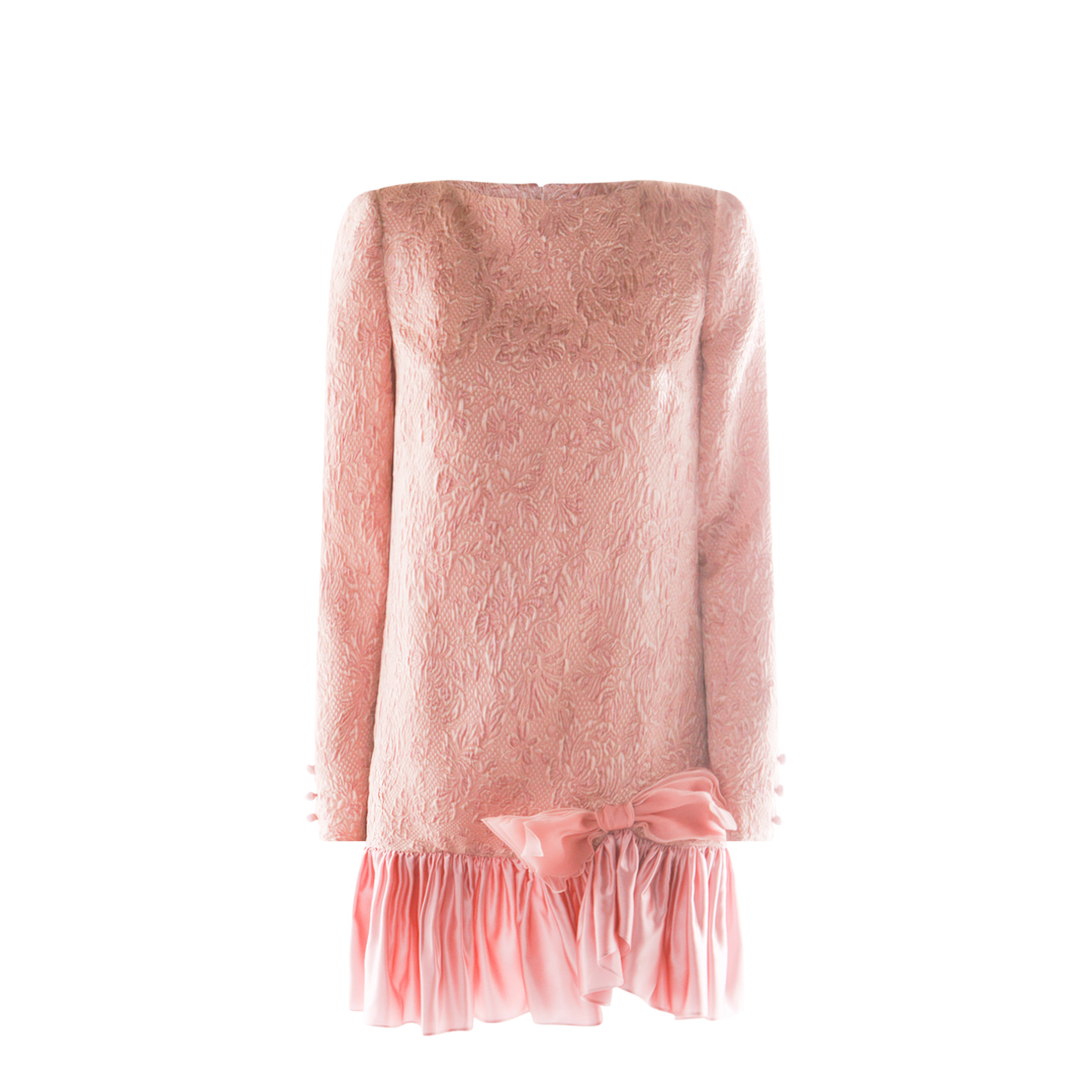 Pink Wool Dress