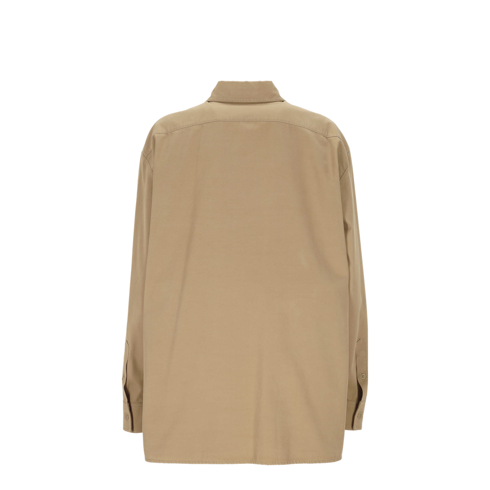Tansy Shirt Tan in Cotton and Cashmere