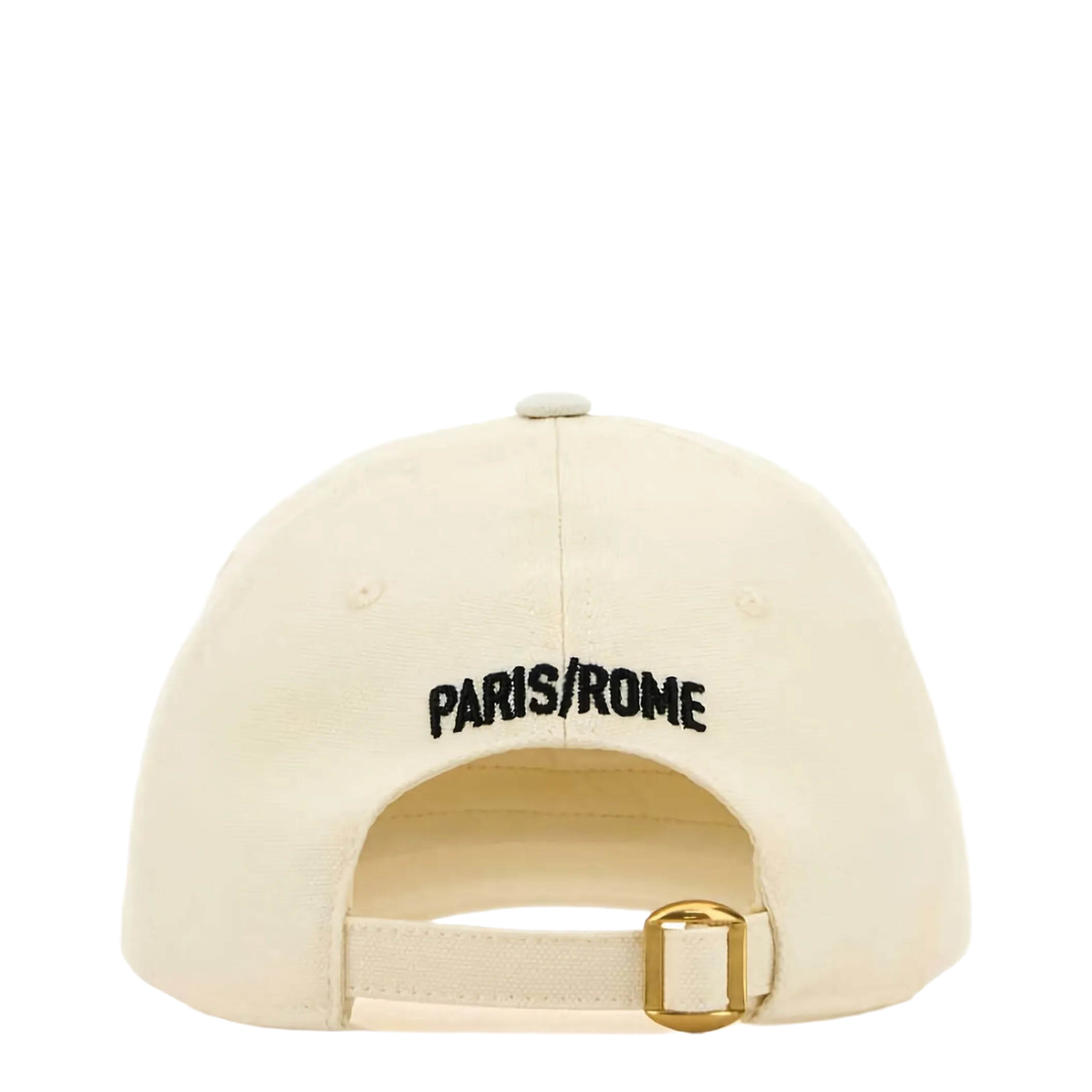 Cotton Baseball Cap Ivory