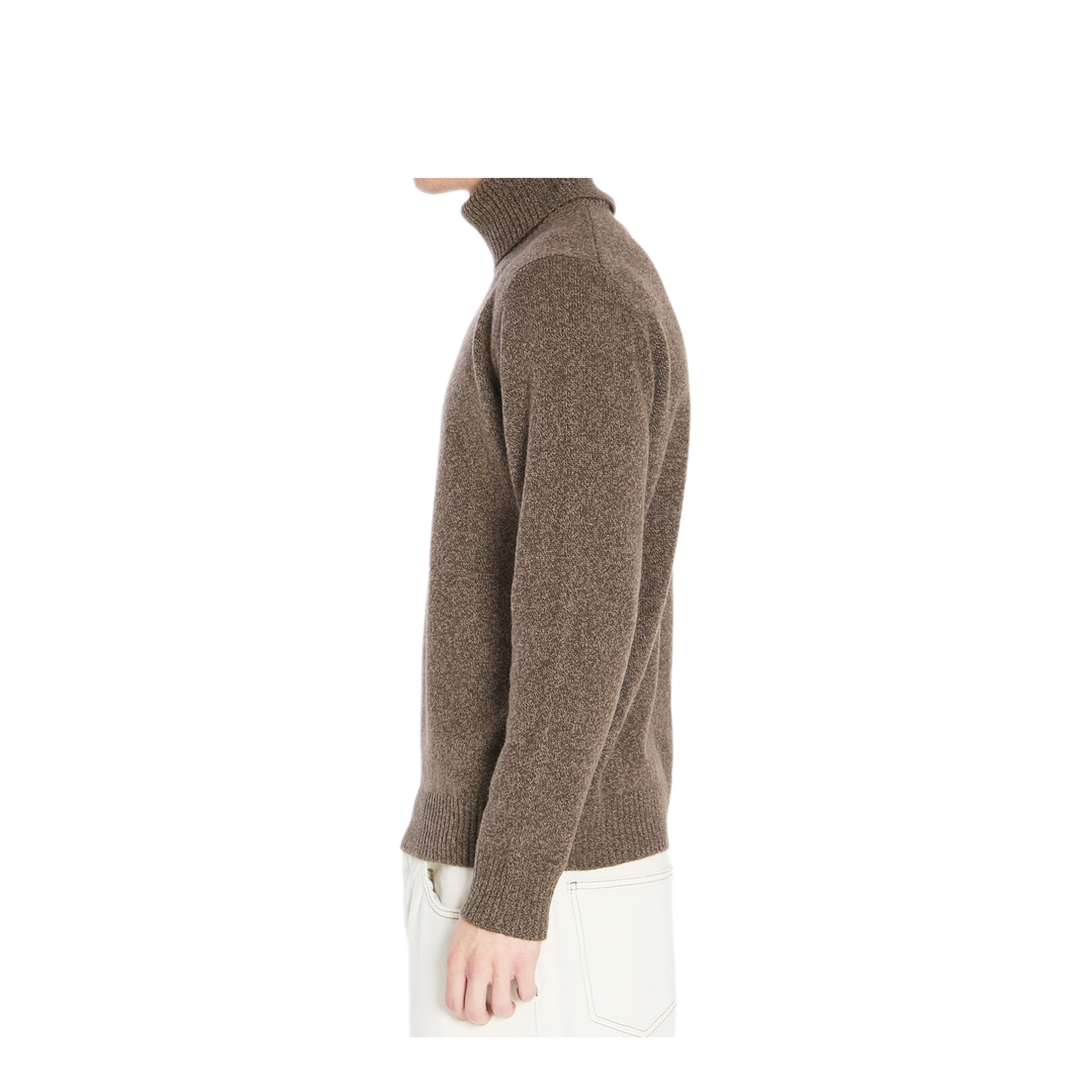 MAYFEYR - Roberto Collina - Mouline Turtleneck Sweater - 253M39003M3929