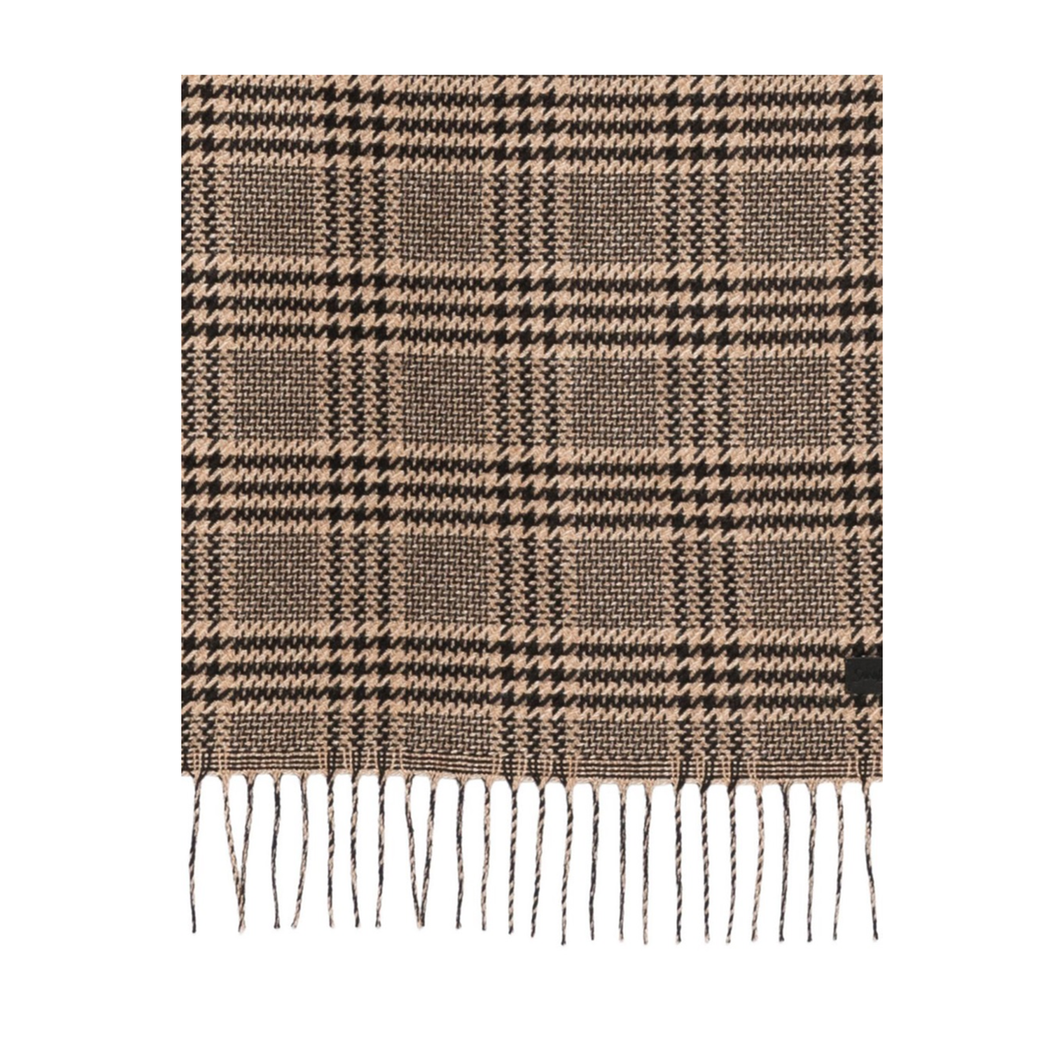 Prince of Wales Pattern Silk Scarf