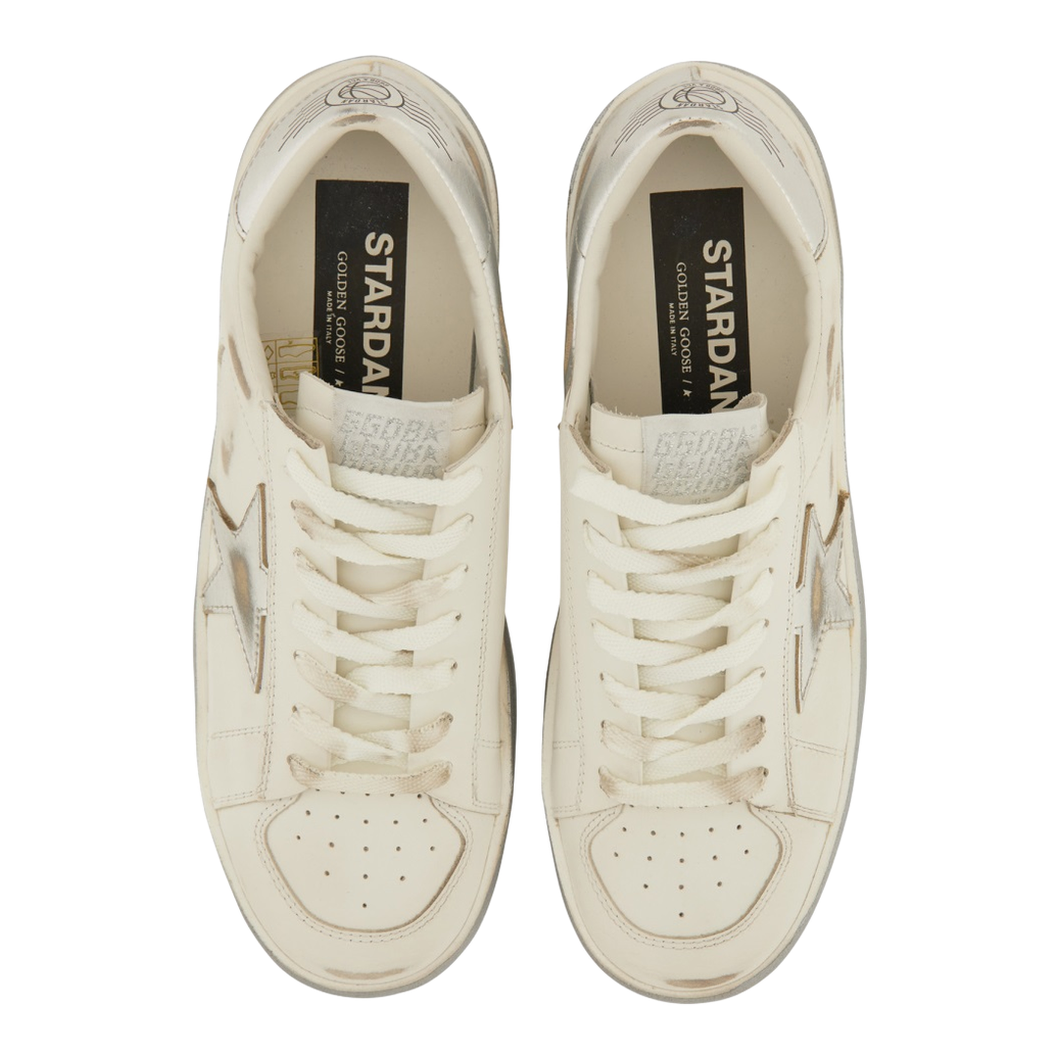 Stardan Leather Upper Laminated Sneakers, Brand