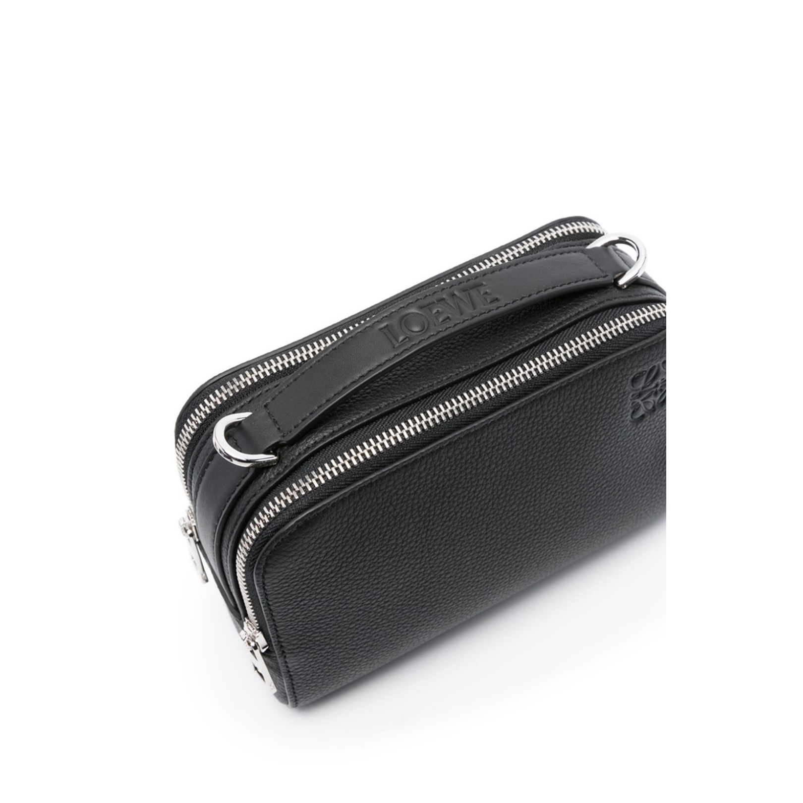 Camera Mini Leather Crossbody Bag