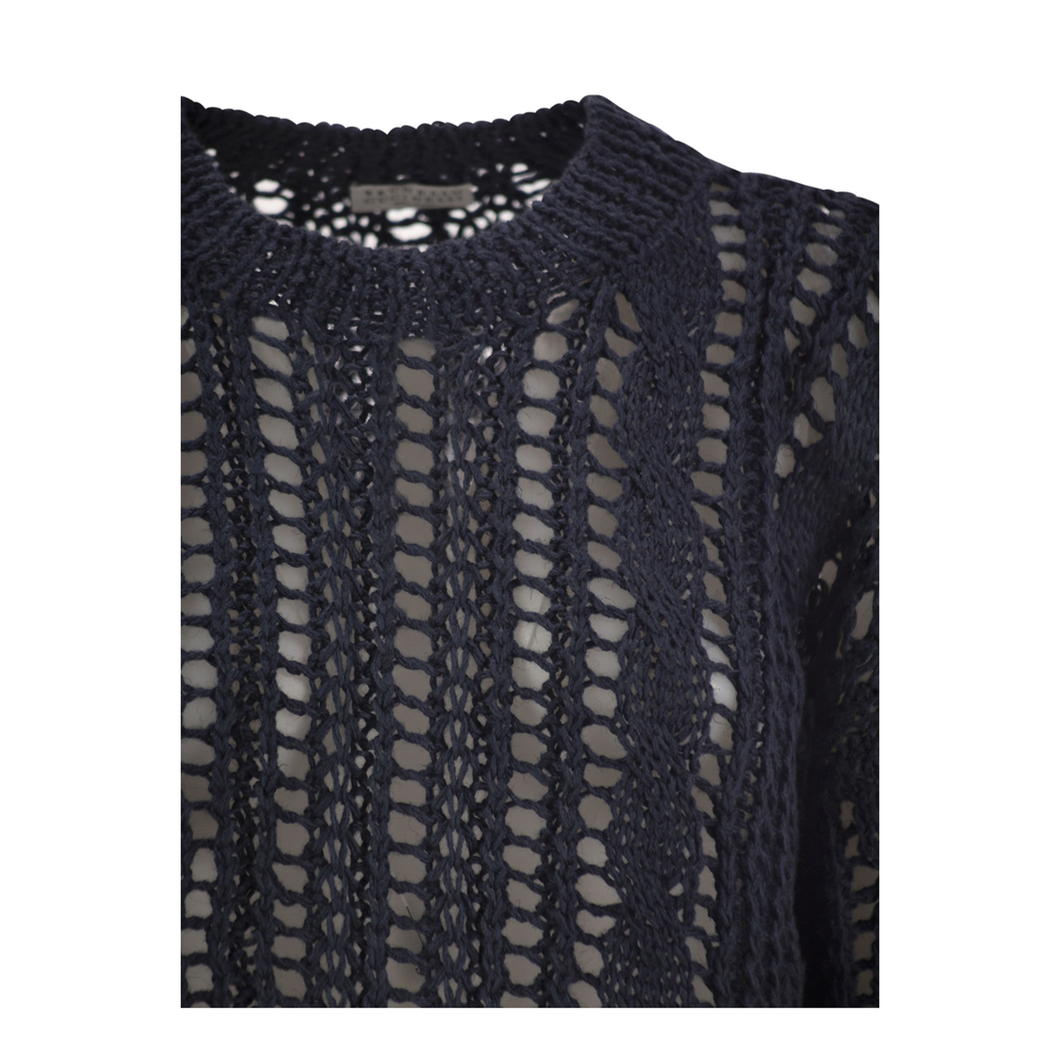 Cable & Mesh Jute and Cotton Jersey