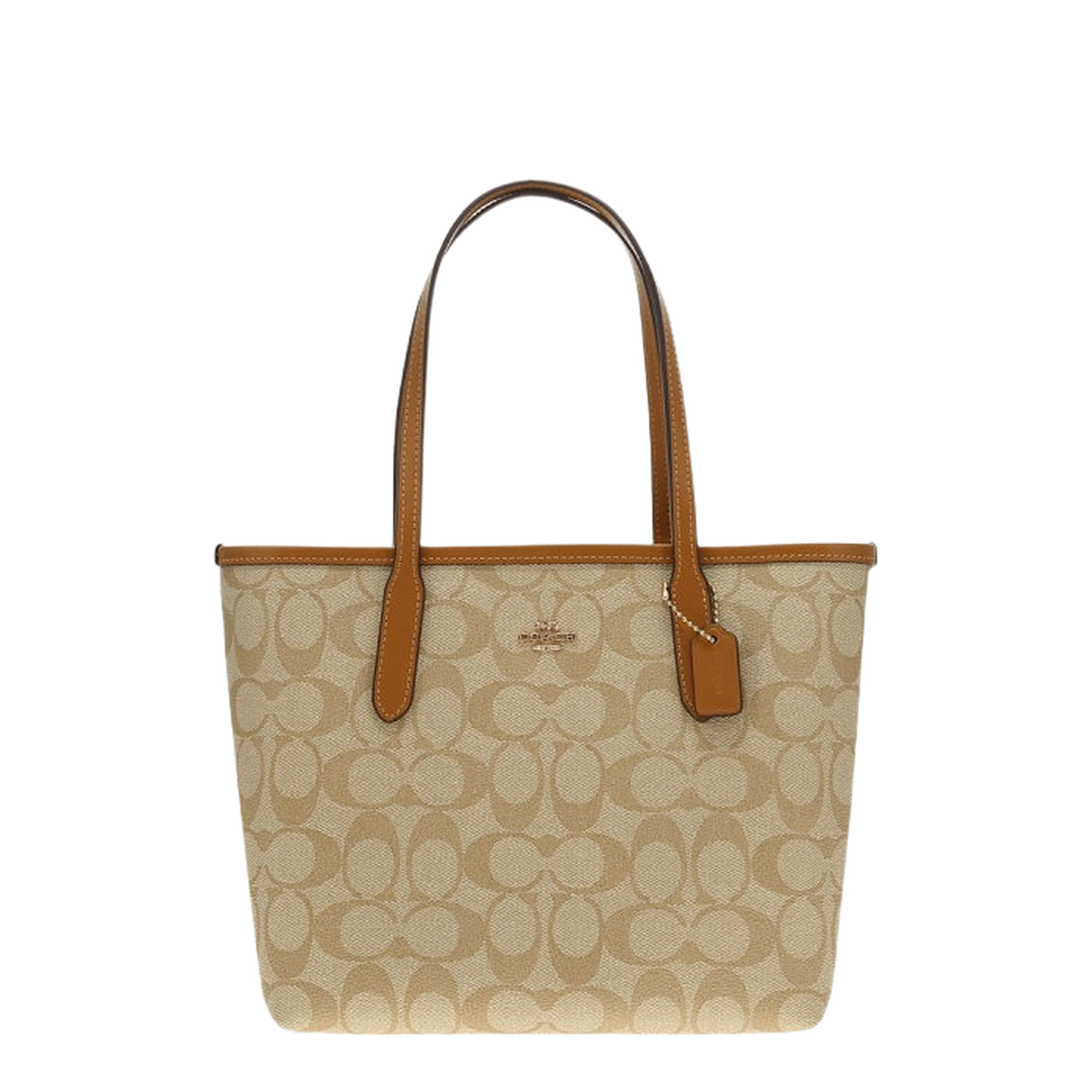 Mini City Tote in Signature Canvas