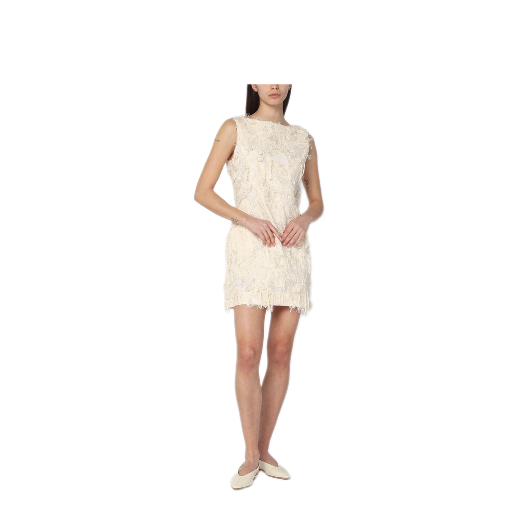 MAYFEYR - MKDT Studio - Atelier Dashan Cream Colored Dress - 25-2-249-3208COCR