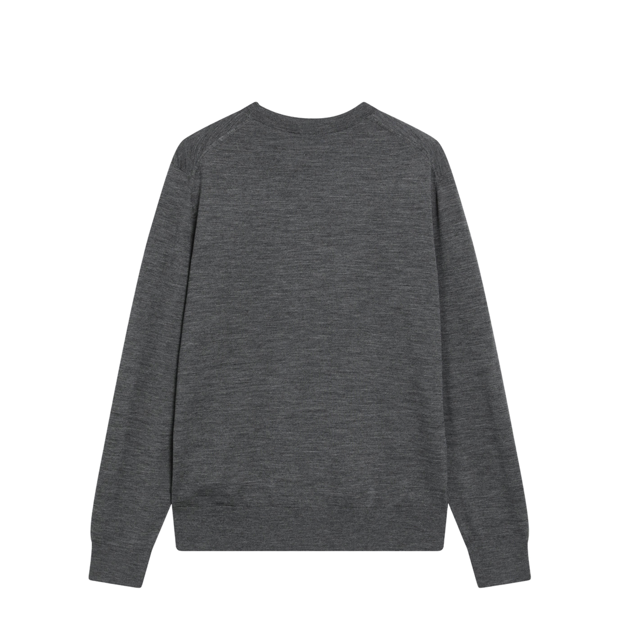 MAYFEYR - Burberry - Grey Wool Crewneck Sweater - 8127586176385A1345