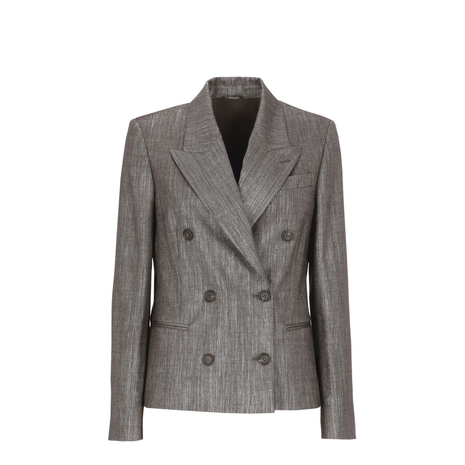 Lurex Blazer - Brown