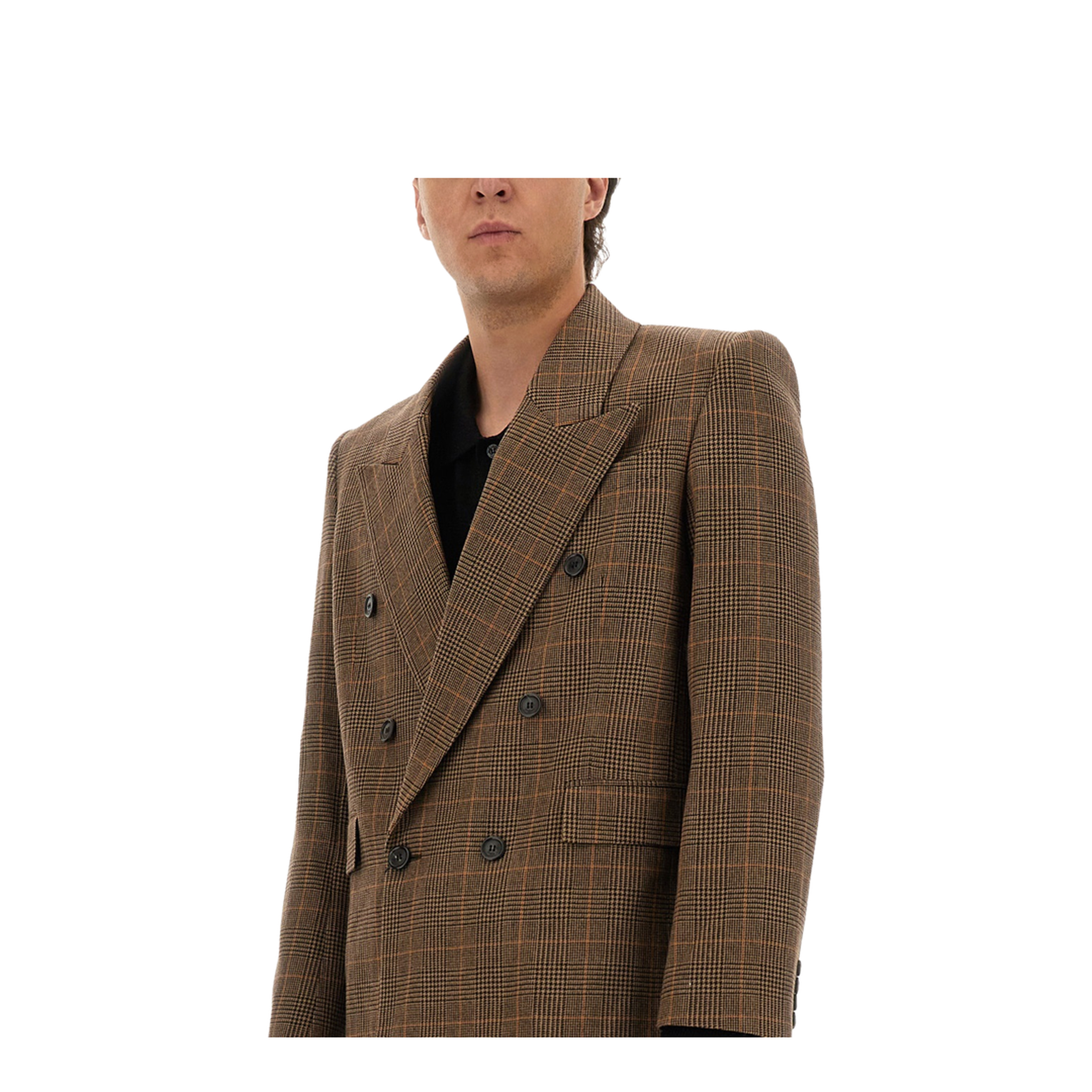 Prince of Wales Wool Jacket