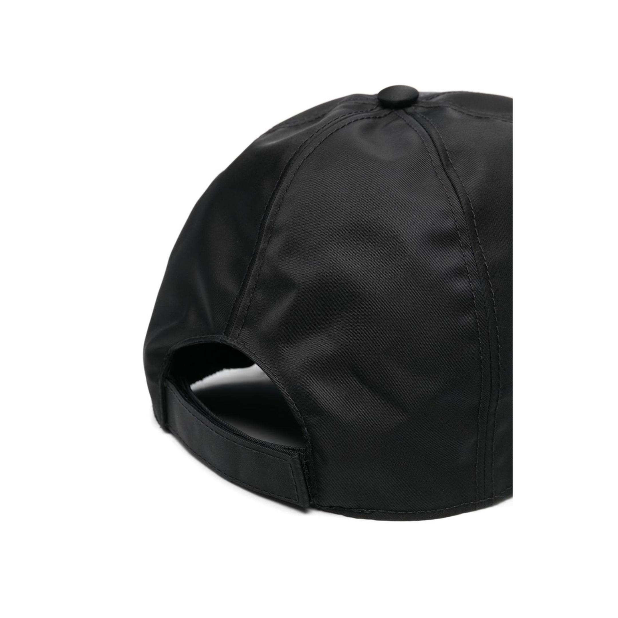 Black Nylon Baseball Cap