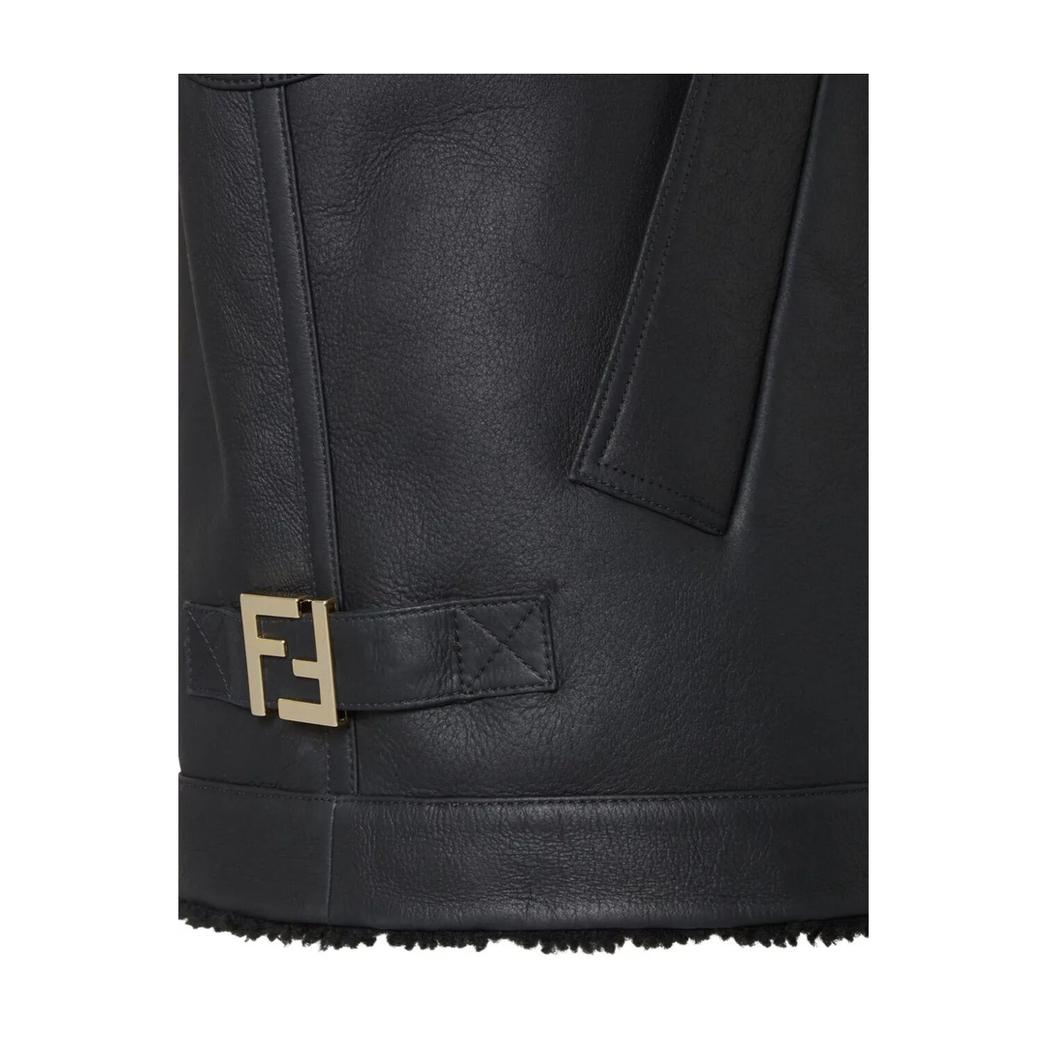 MAYFEYR - Fendi - Nappa Shearling Gilet - FM5434AHBD