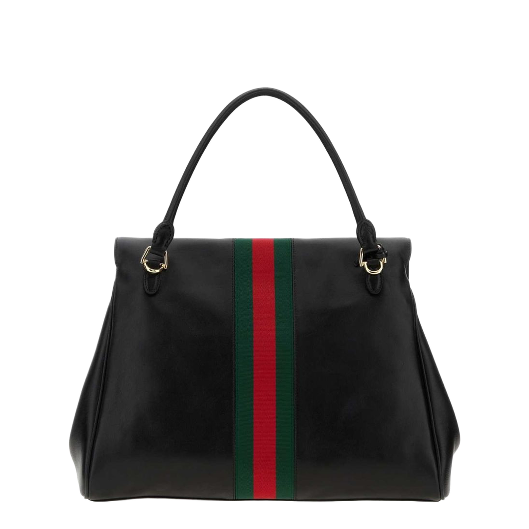 MAYFEYR - Gucci - Paparazzo Large Top Handle Bag In Black Leather - 875019AAGIQ1053