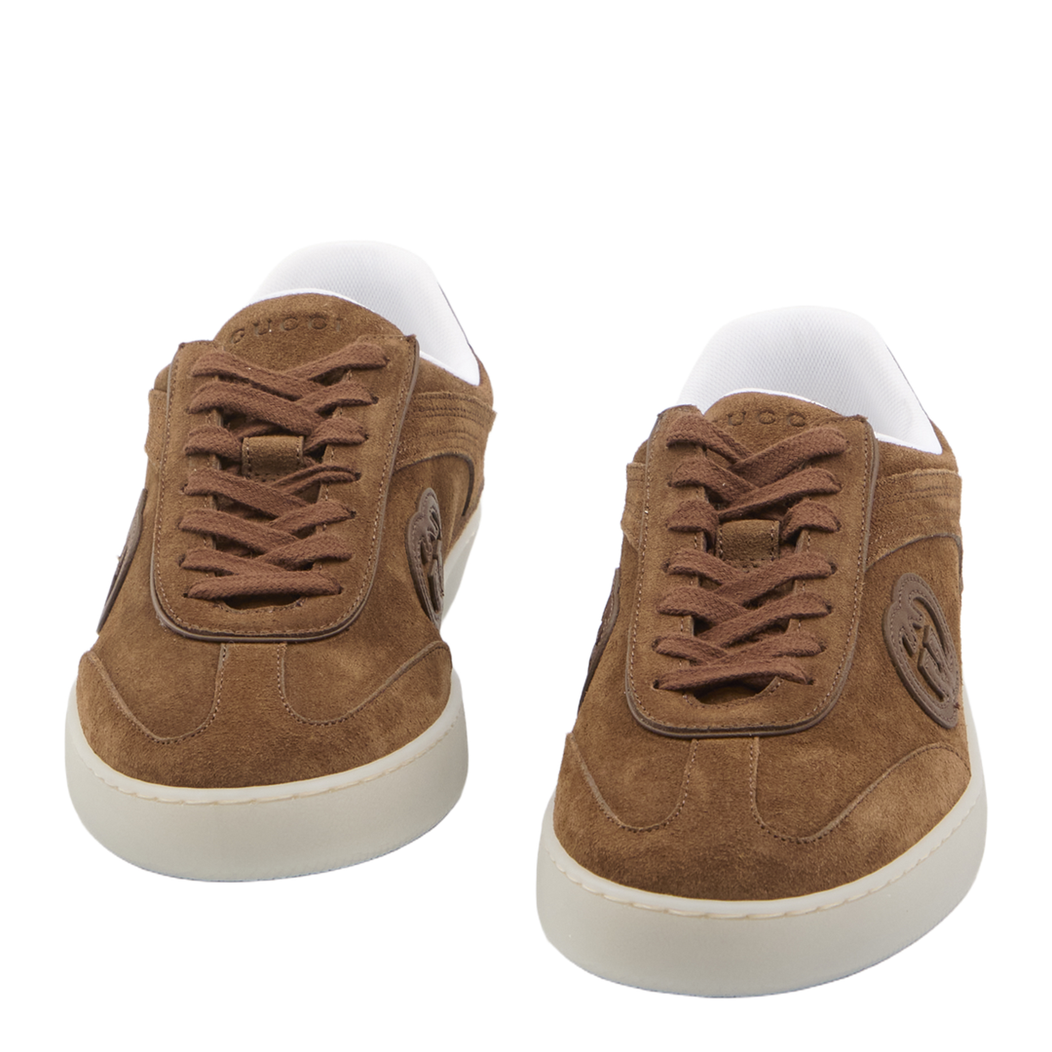 G75 Trainers in Light Brown Suede