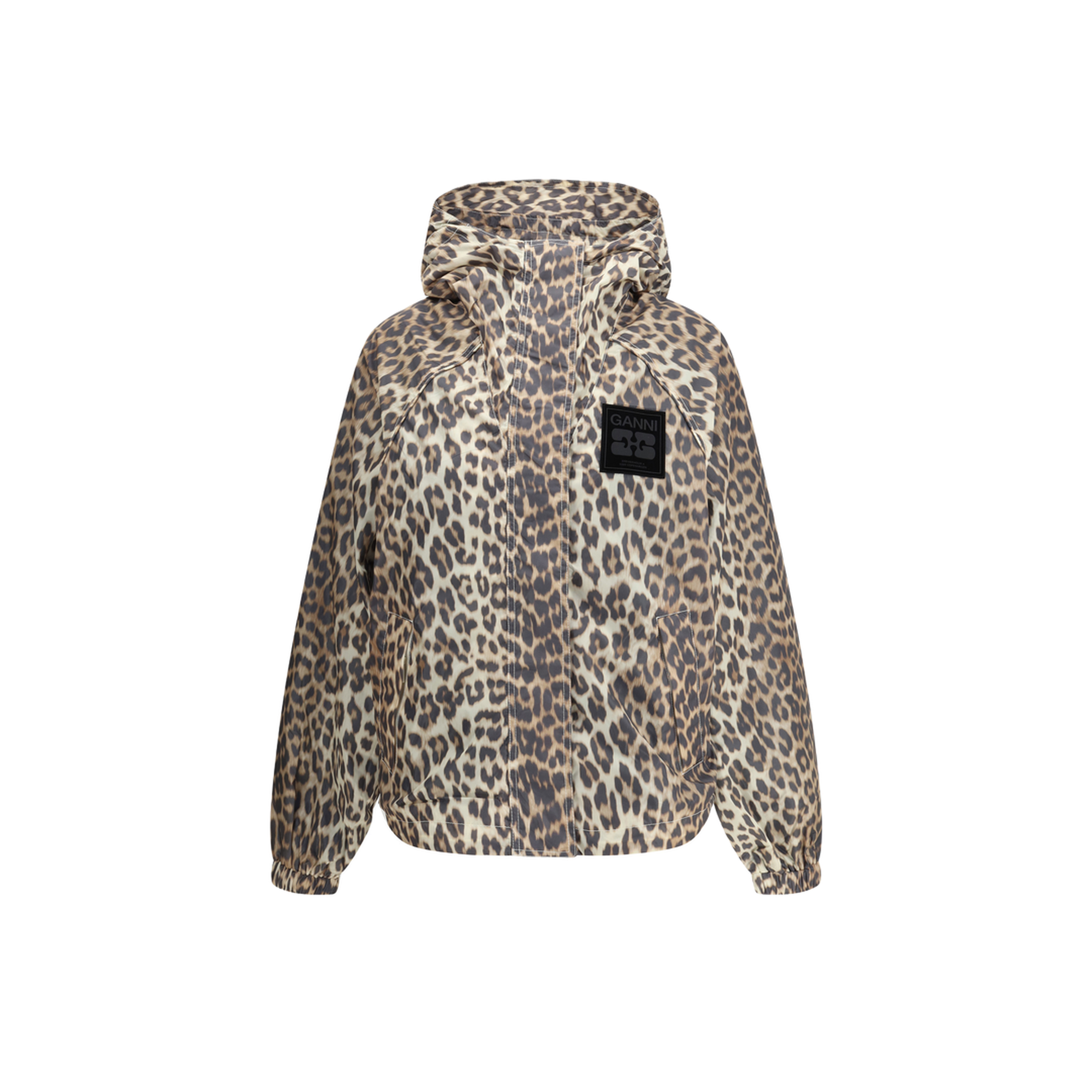MAYFEYR - Ganni - Leopard Raincoat Jacket - W0738