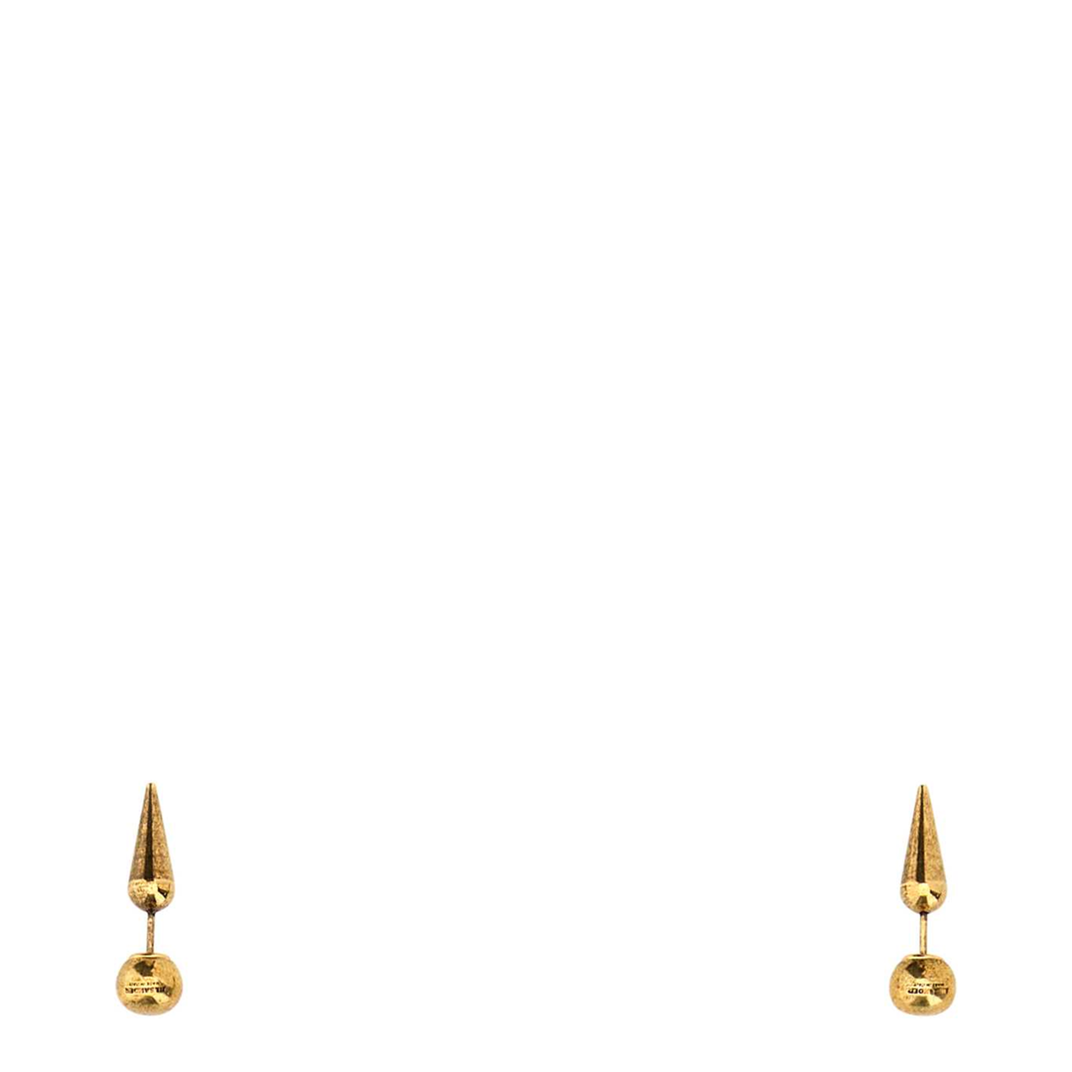Gold Metal Earrings