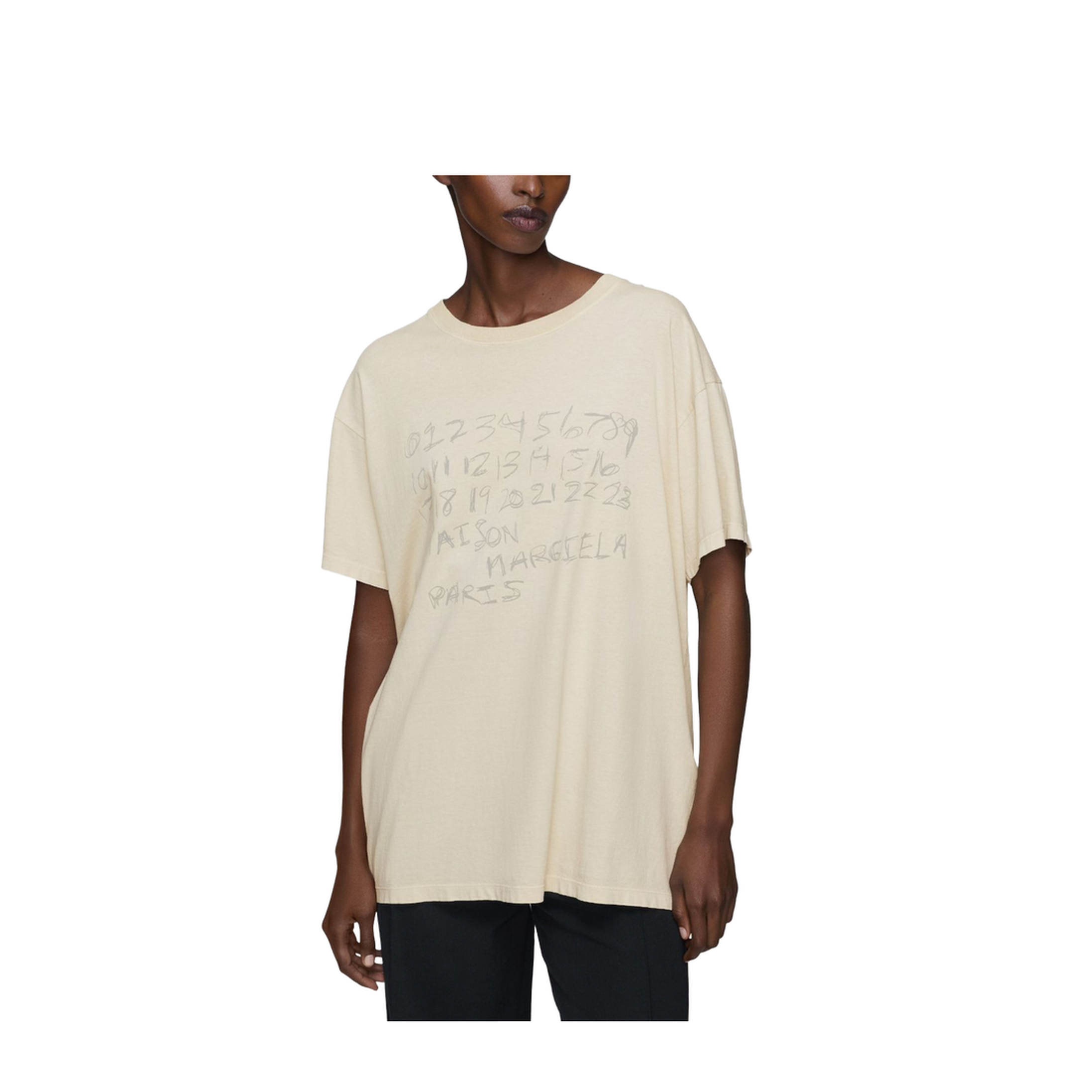 Numeric Sand-Coloured Cotton T-Shirt