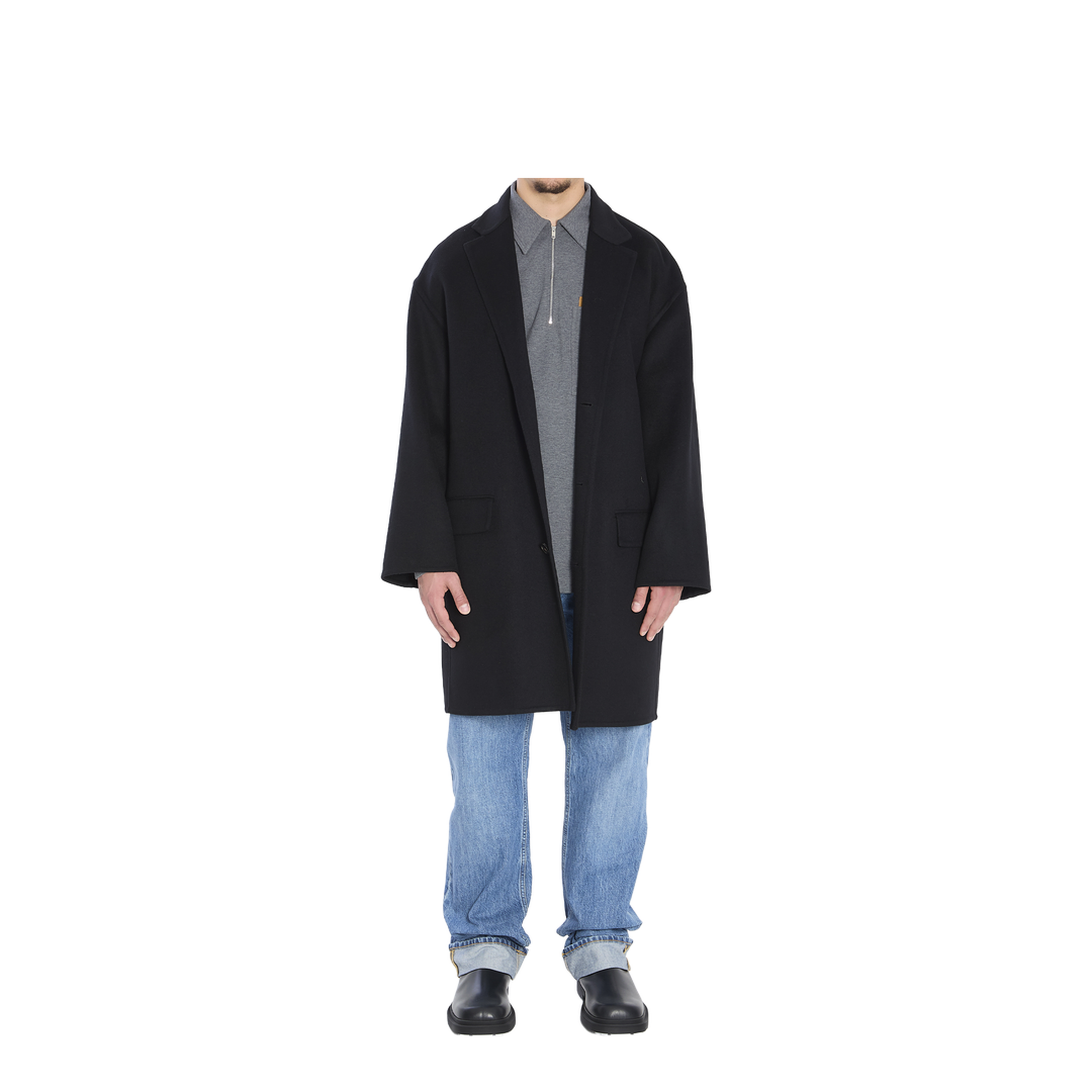 MAYFEYR - Bottega Veneta - Midi Wool Coat - 815142V4CB01000