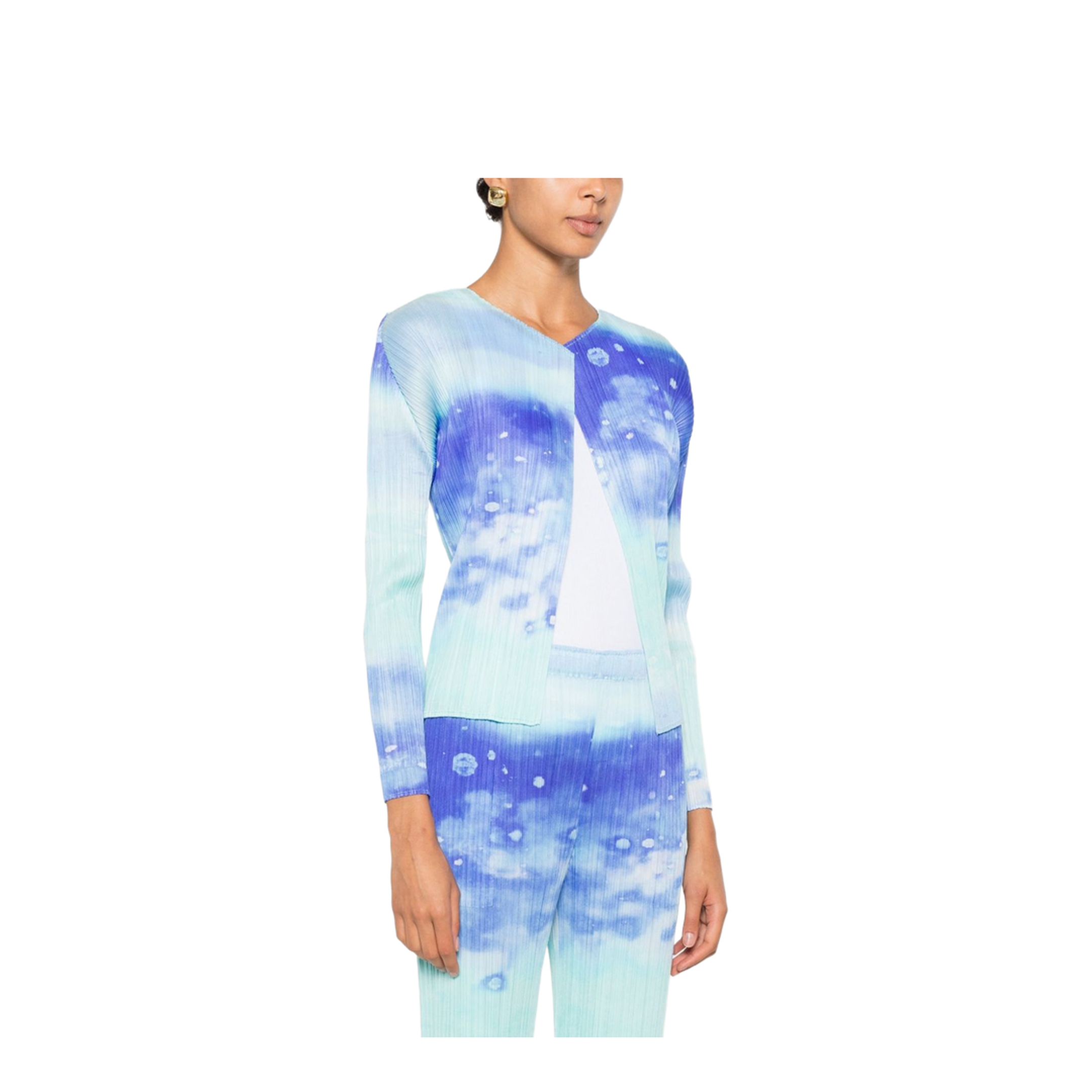 MAYFEYR - Pleats Please - Light Blue Sweaters - PP66JO71372