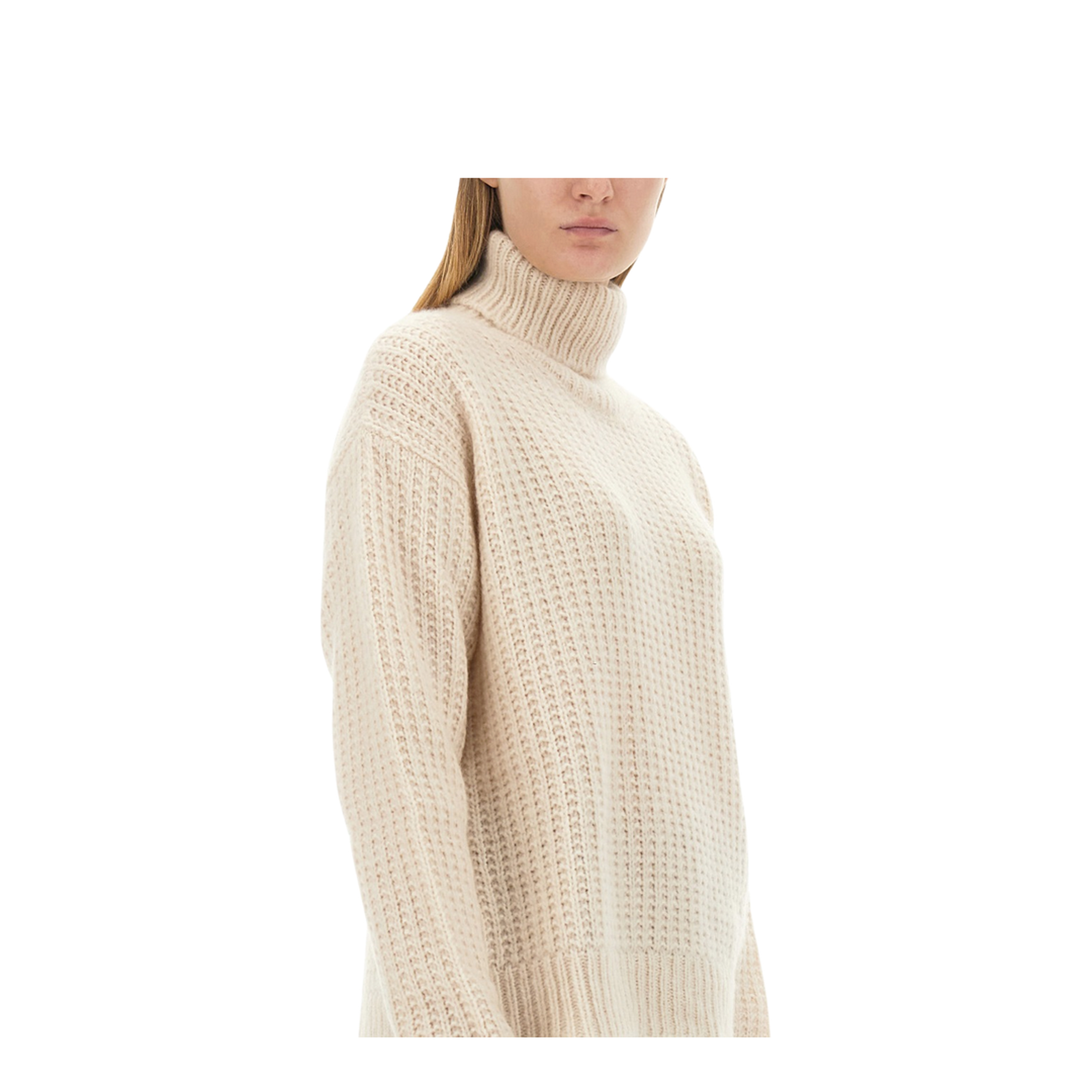 Silk and Cashmere Turtleneck Sweater