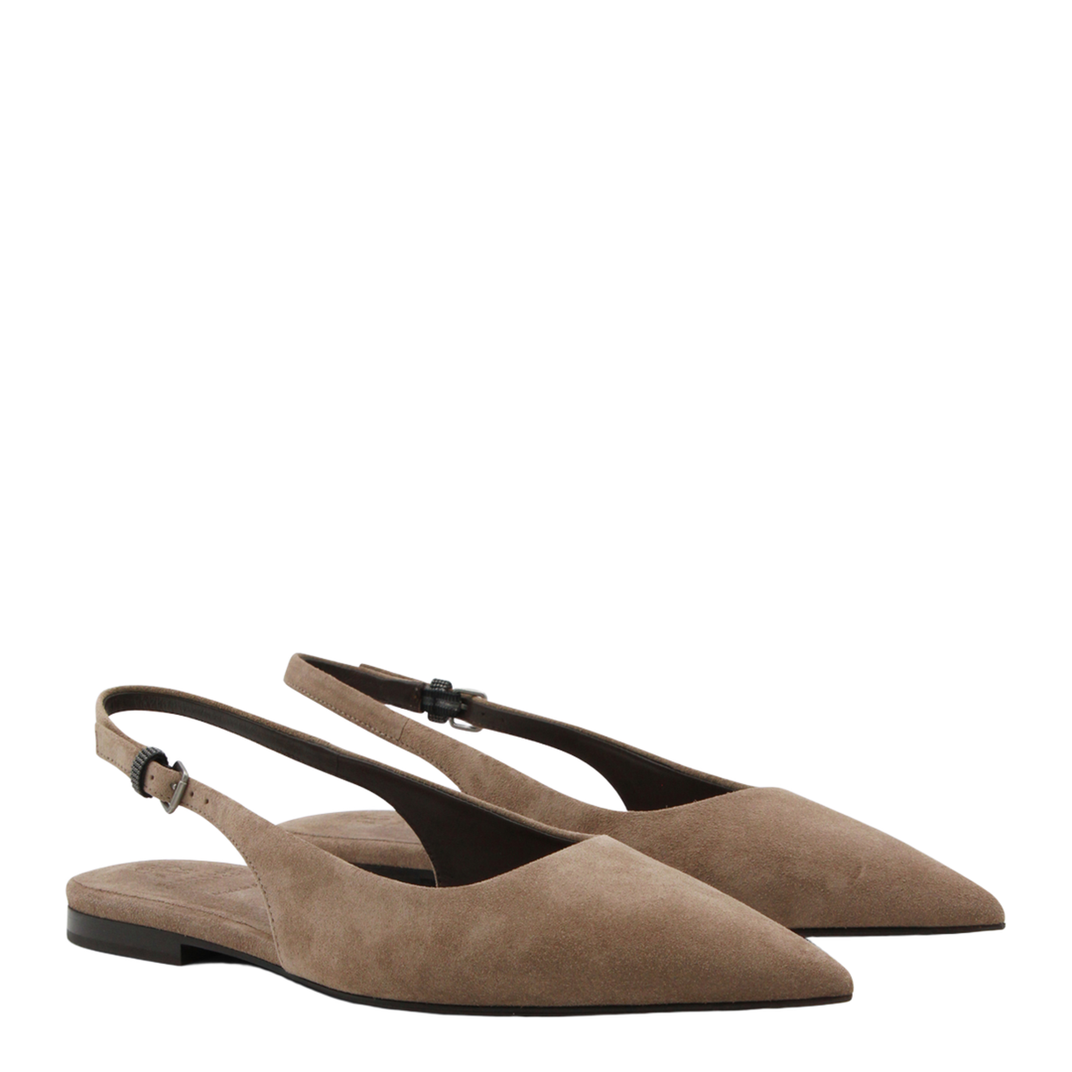 Flat Shoes Beige
