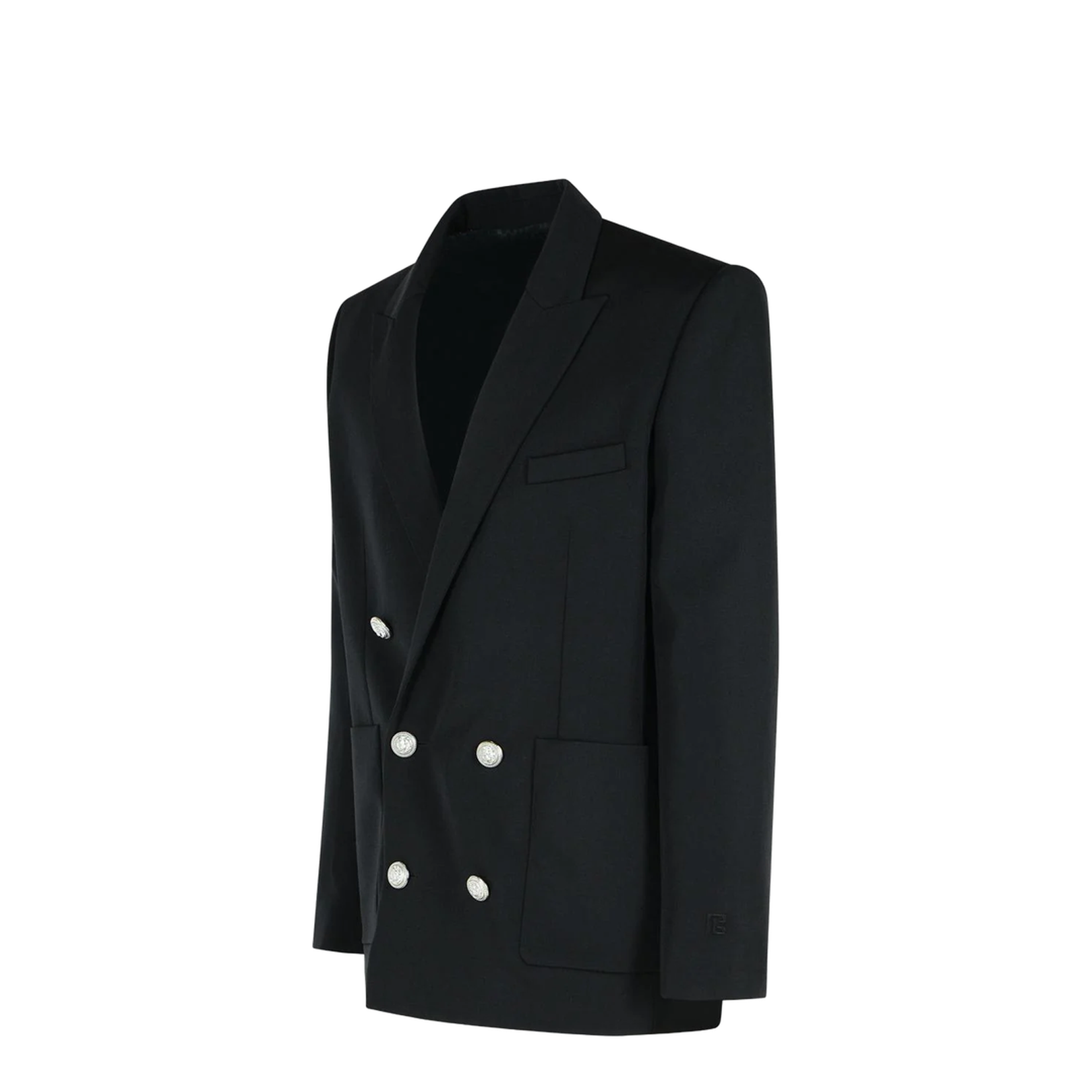 Black Virgin Wool Blazer