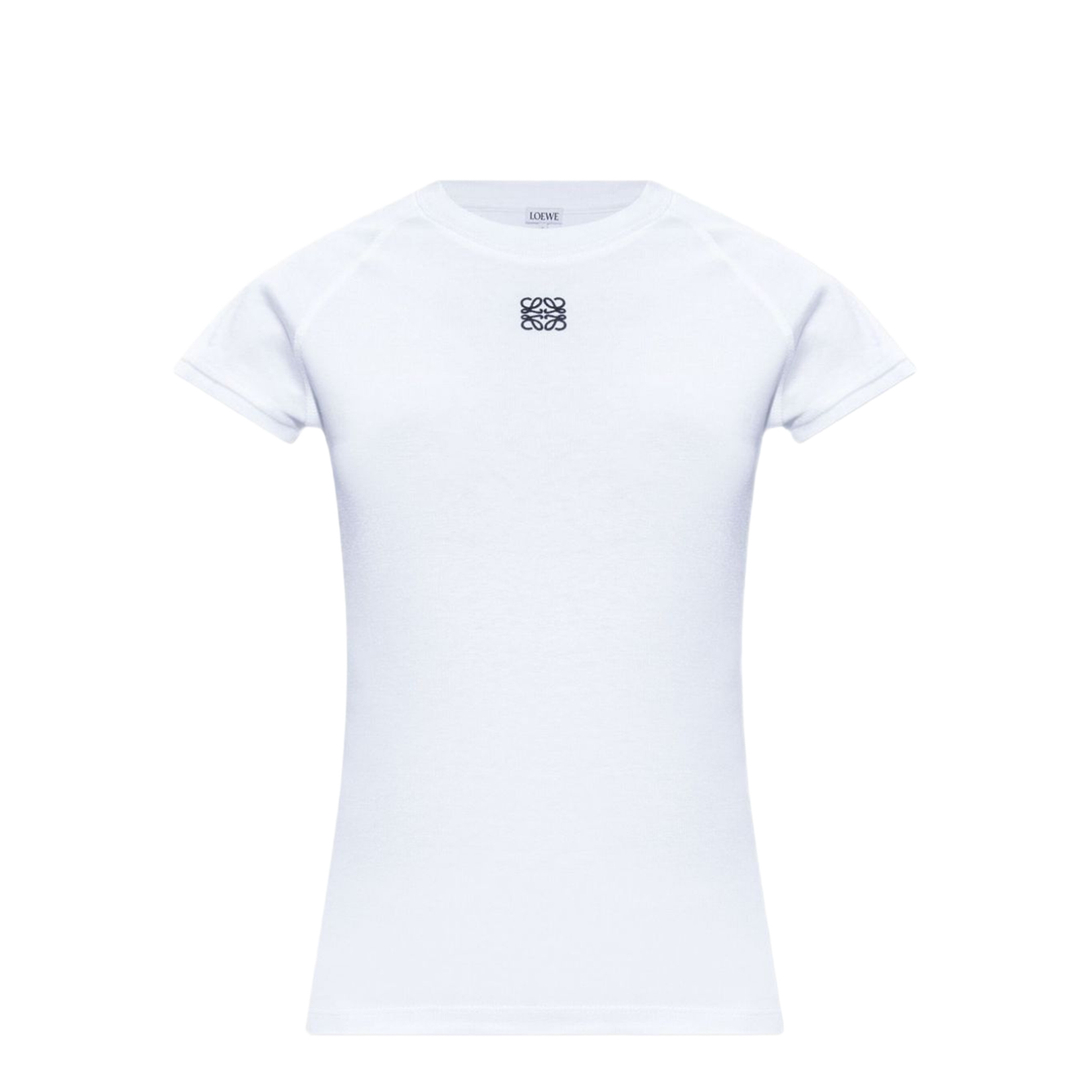 Small Fit T-Shirt in Cotton Blend White