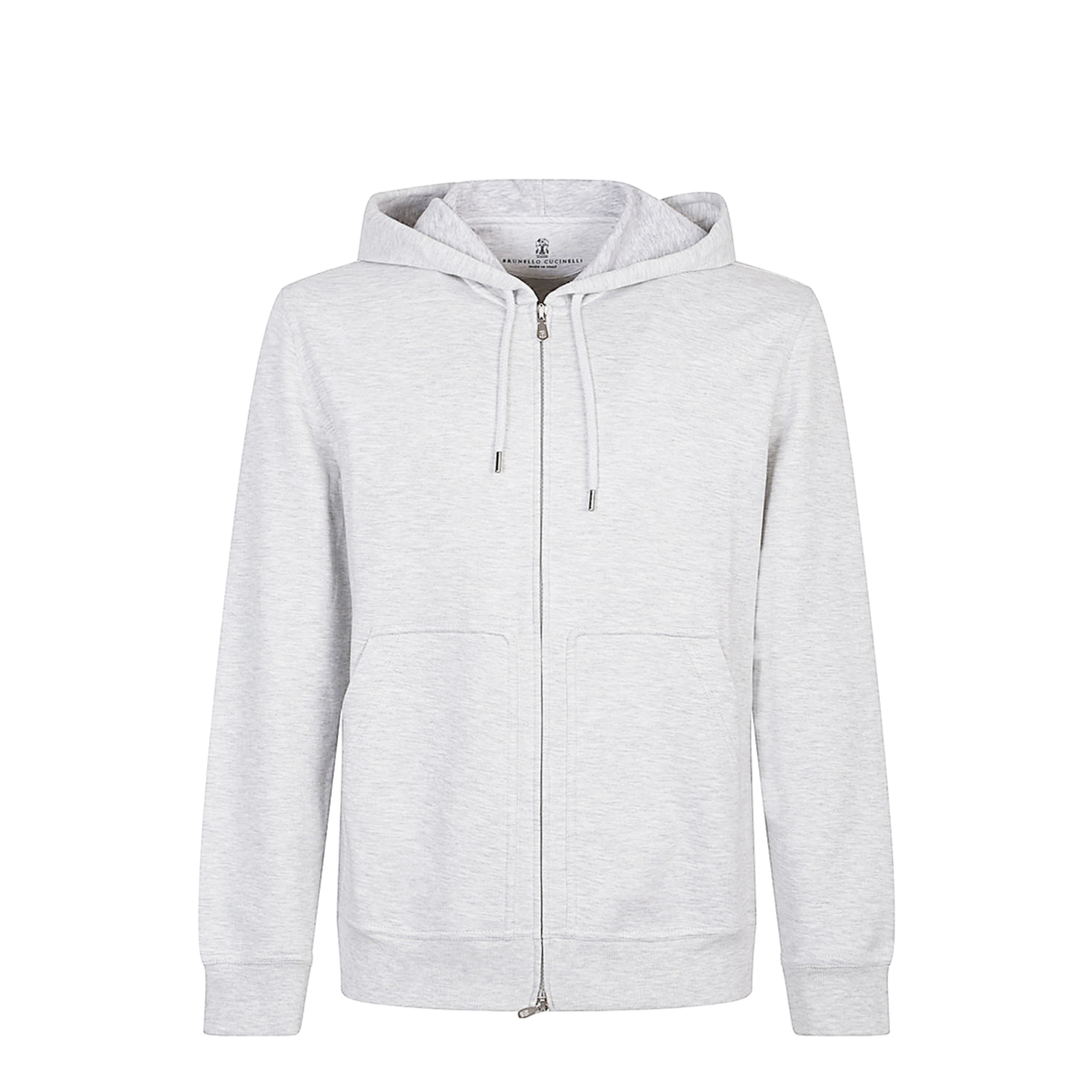 Double Cloth Sweatshirt in Pearl Grey