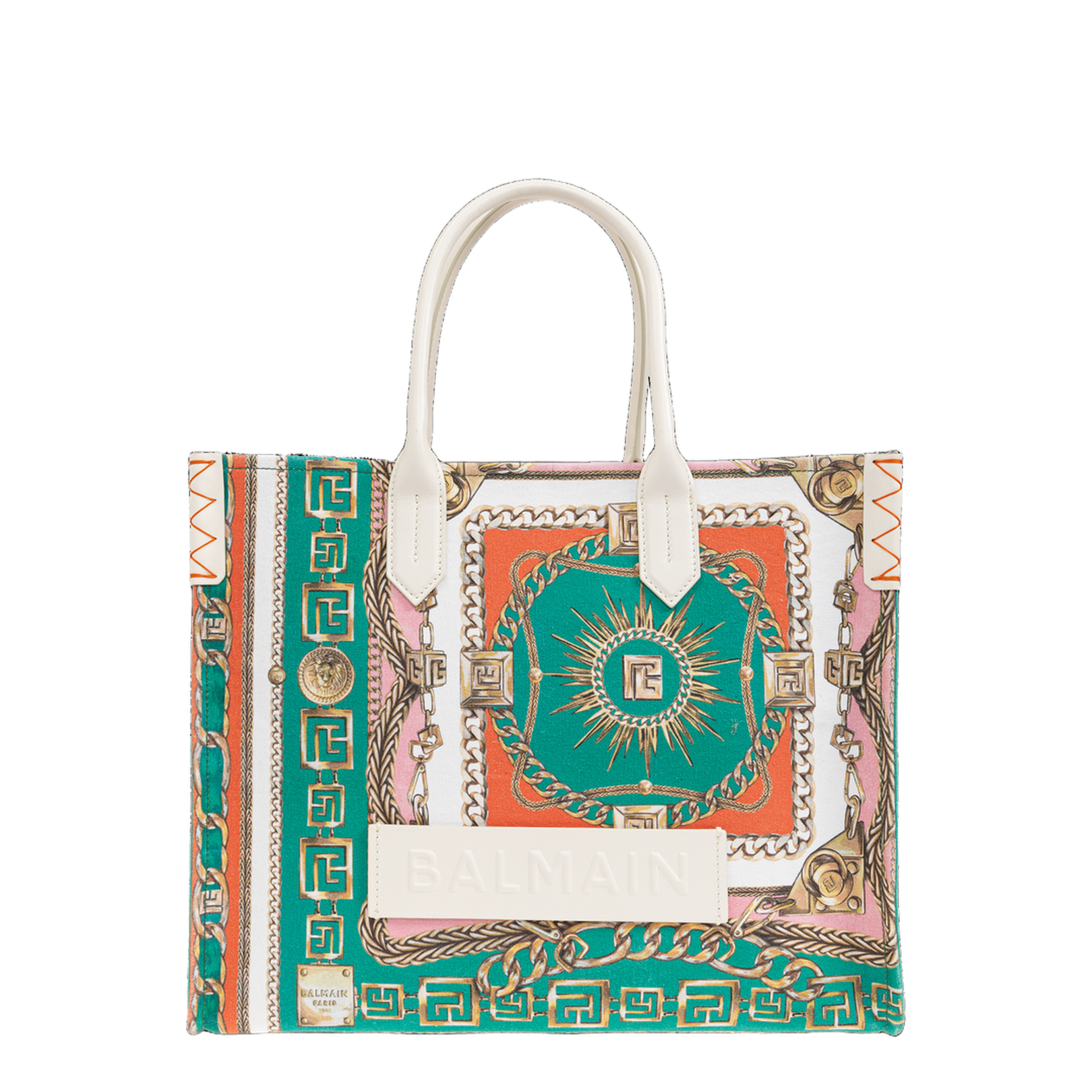 B-Army Medium Tote Bag in Printed Canvas