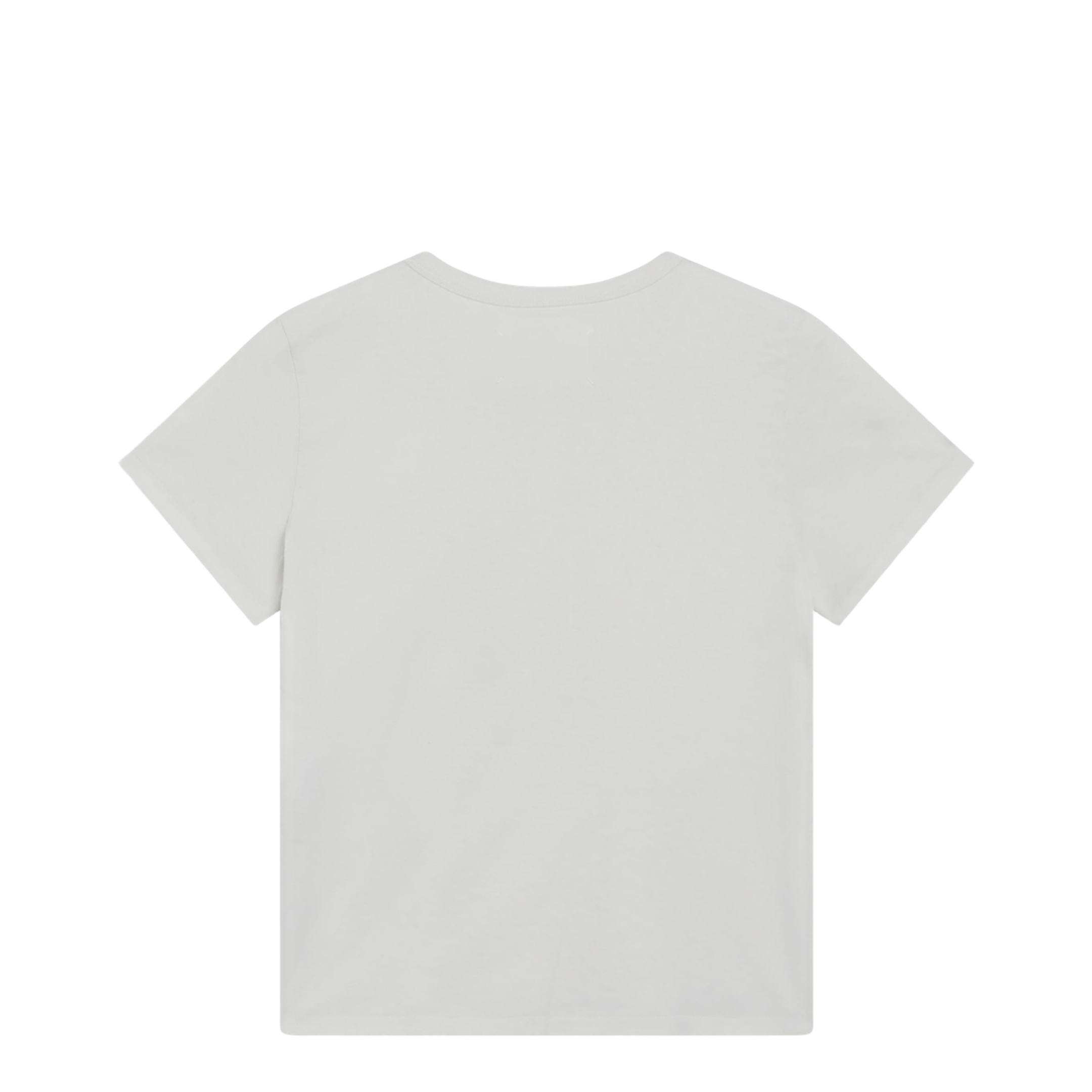 Cotton Jersey Short-Sleeve Crew-Neck T-Shirt In White