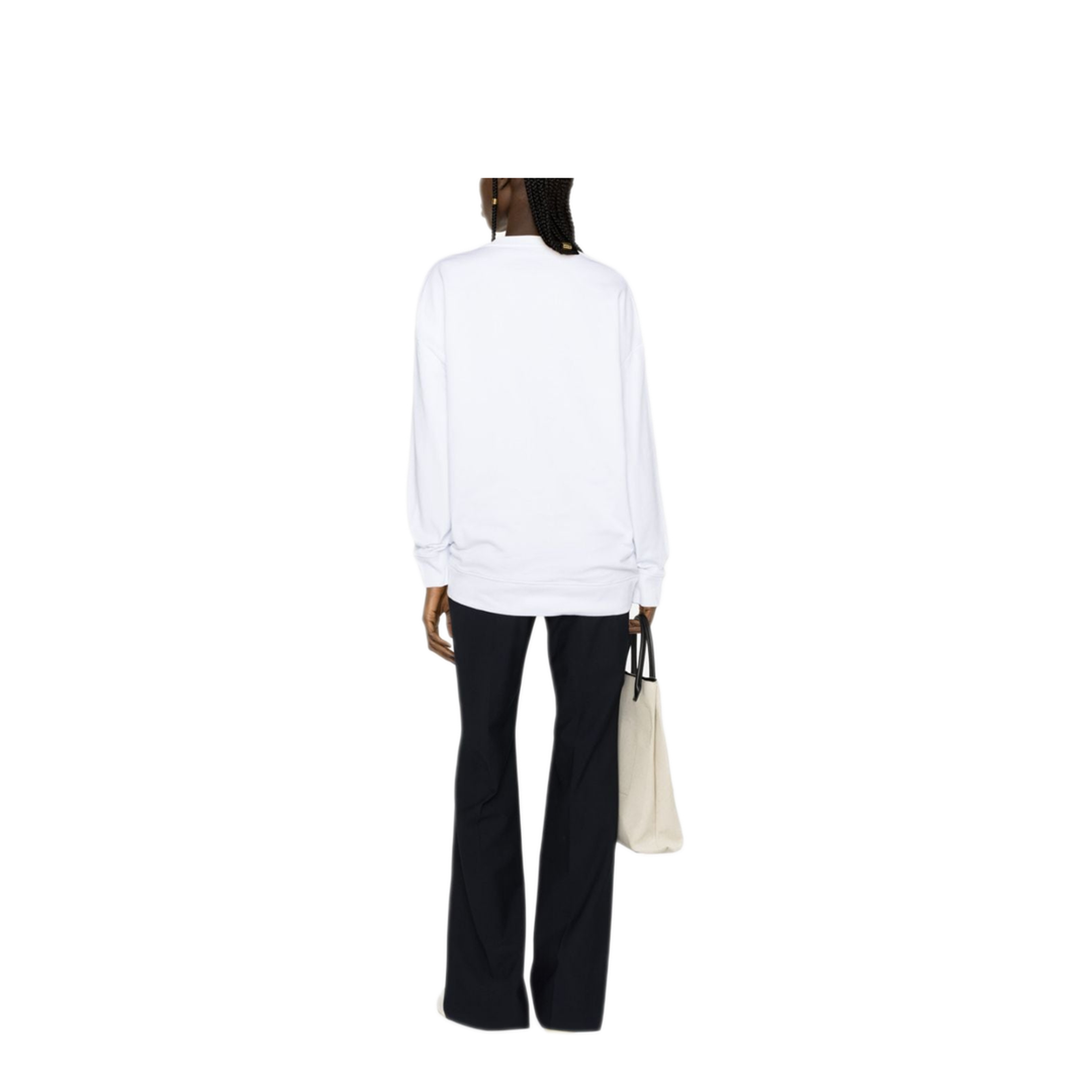 MAYFEYR - Stella Mccartney - Rhinestone-Embellished Logo Sweatshirt - 6J02063SPX379000