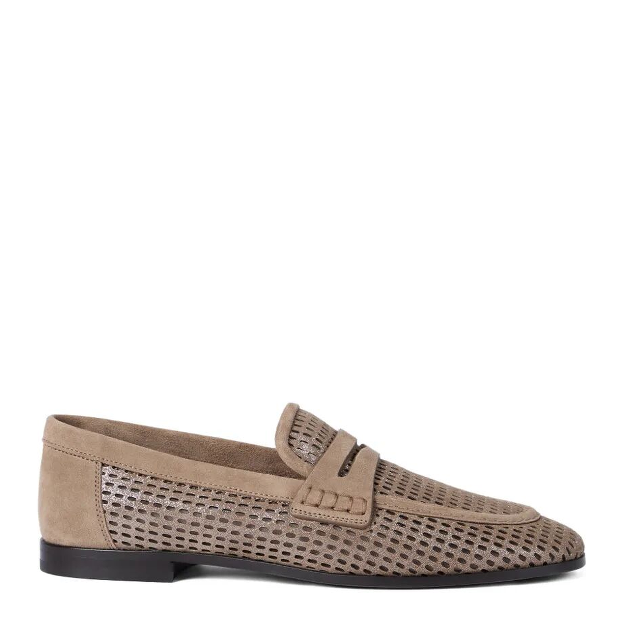 MAYFEYR - Brunello Cucinelli - Sparkling Net Leather Loafers - MZDVC3182C2767