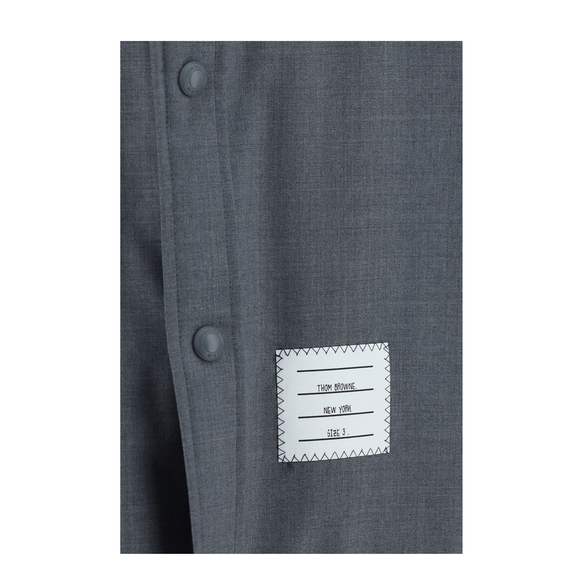 MAYFEYR - Thom Browne - Wool And Cotton Blend Shirt - MJO055A06146035