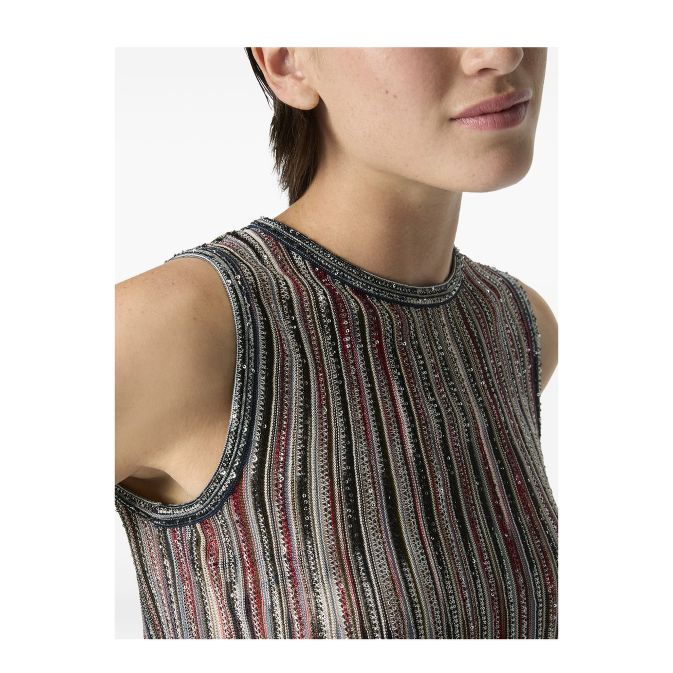 MAYFEYR - Missoni - Top Brown - DS26SK0SBK01H1SMSMB