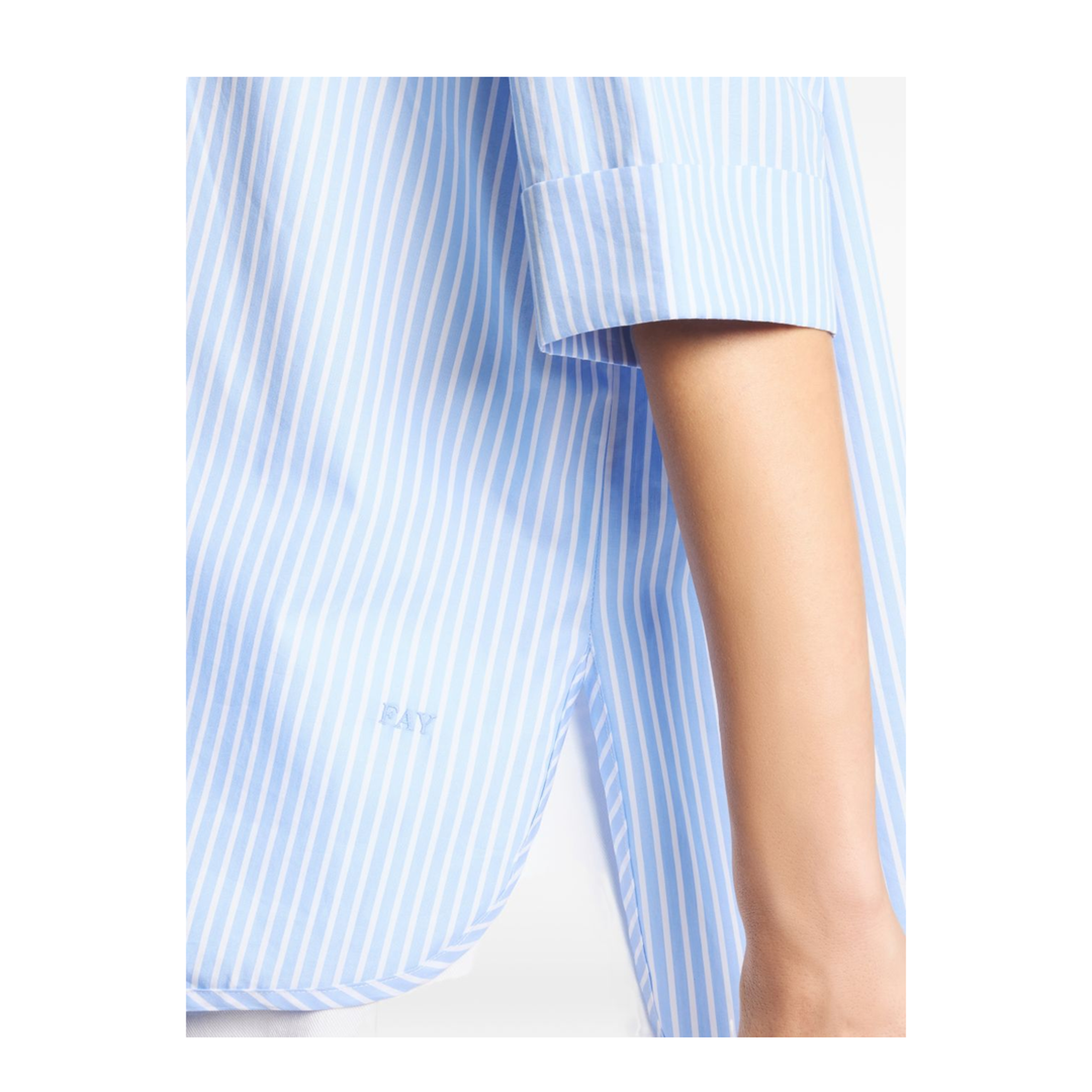 MAYFEYR - Fay - Clear Blue Shirts - NCWA552552SZCMU006