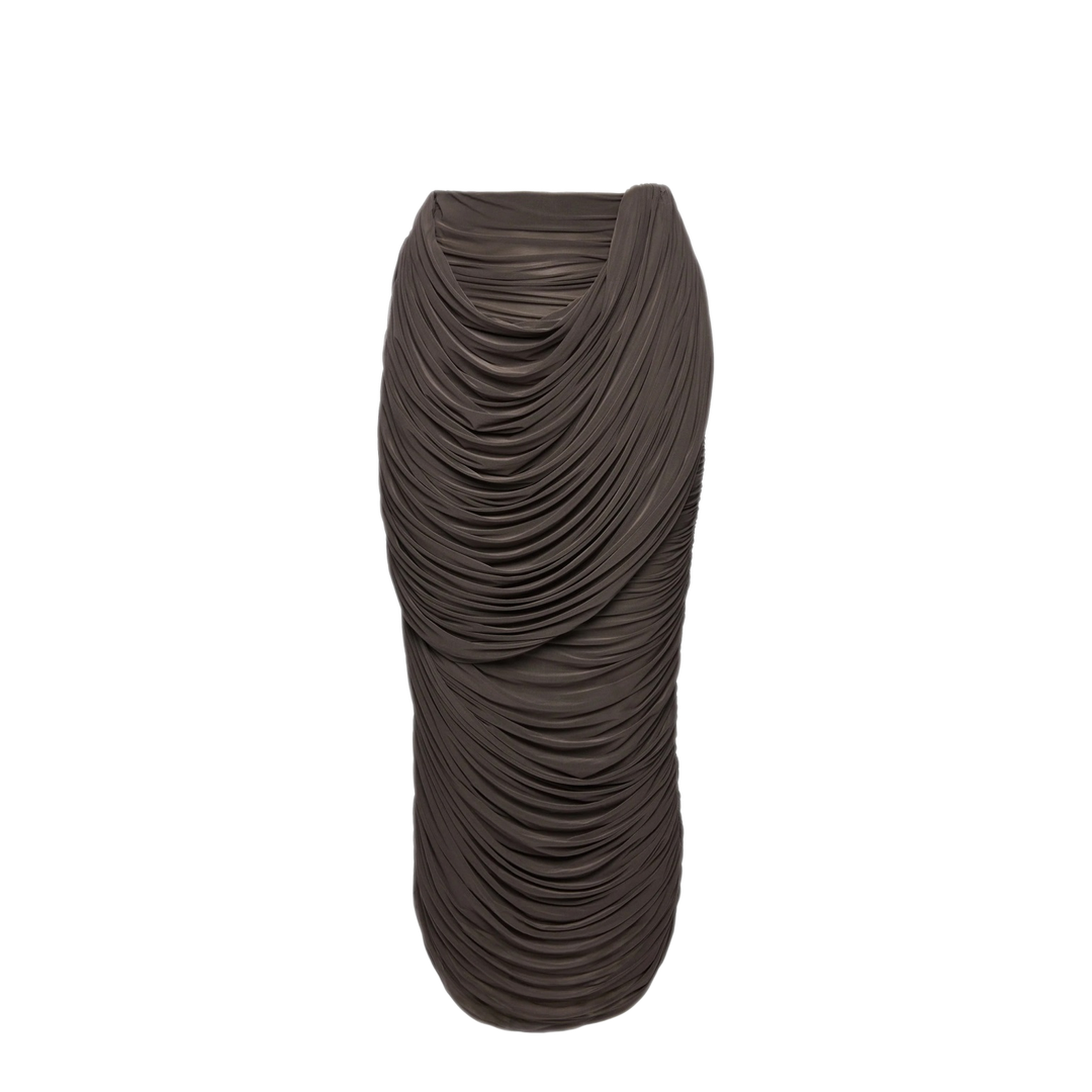 MAYFEYR - Magda Butrym - Cupro Midi Skirt - 302426BROWN