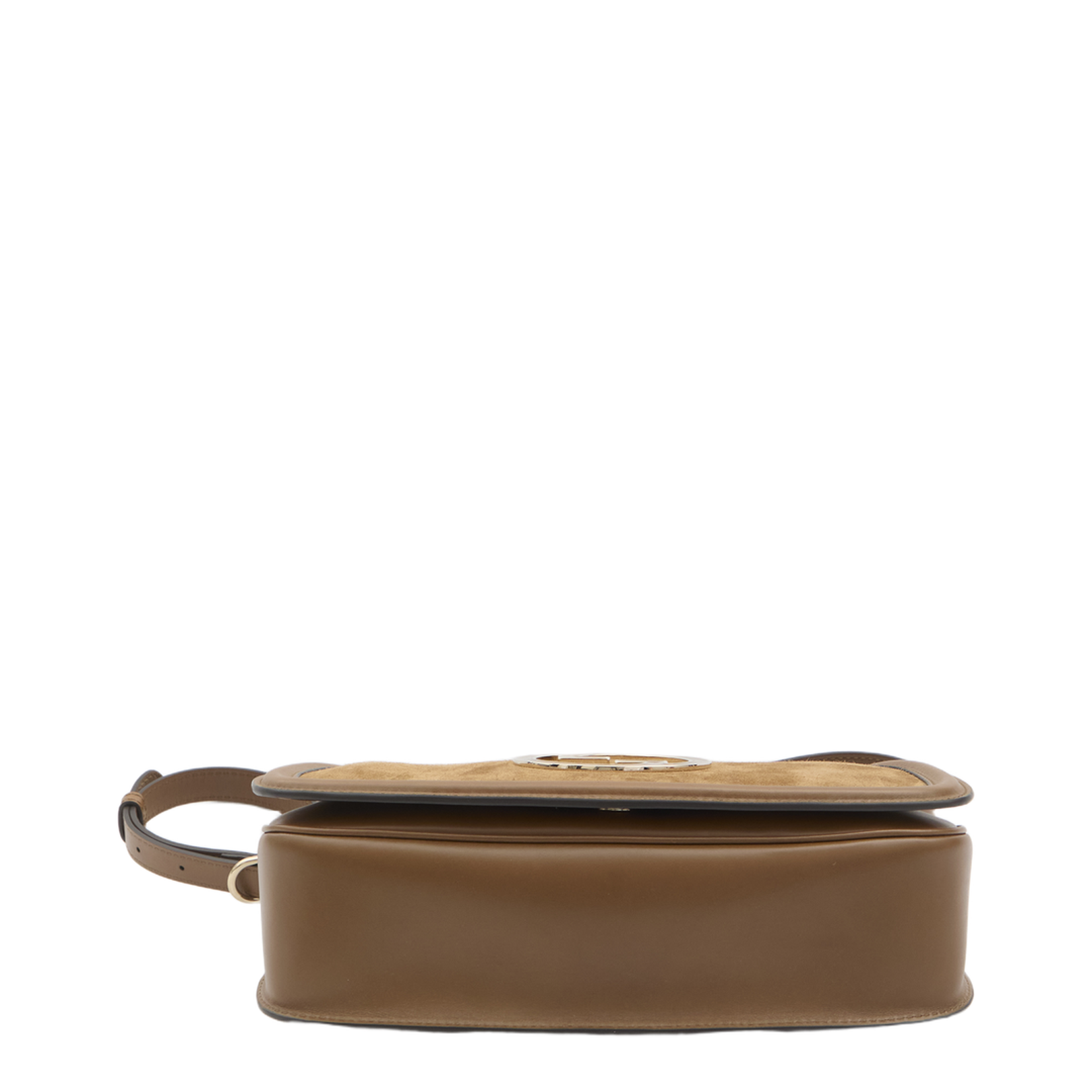 Blondie Medium Suede Top Handle Bag - Tan