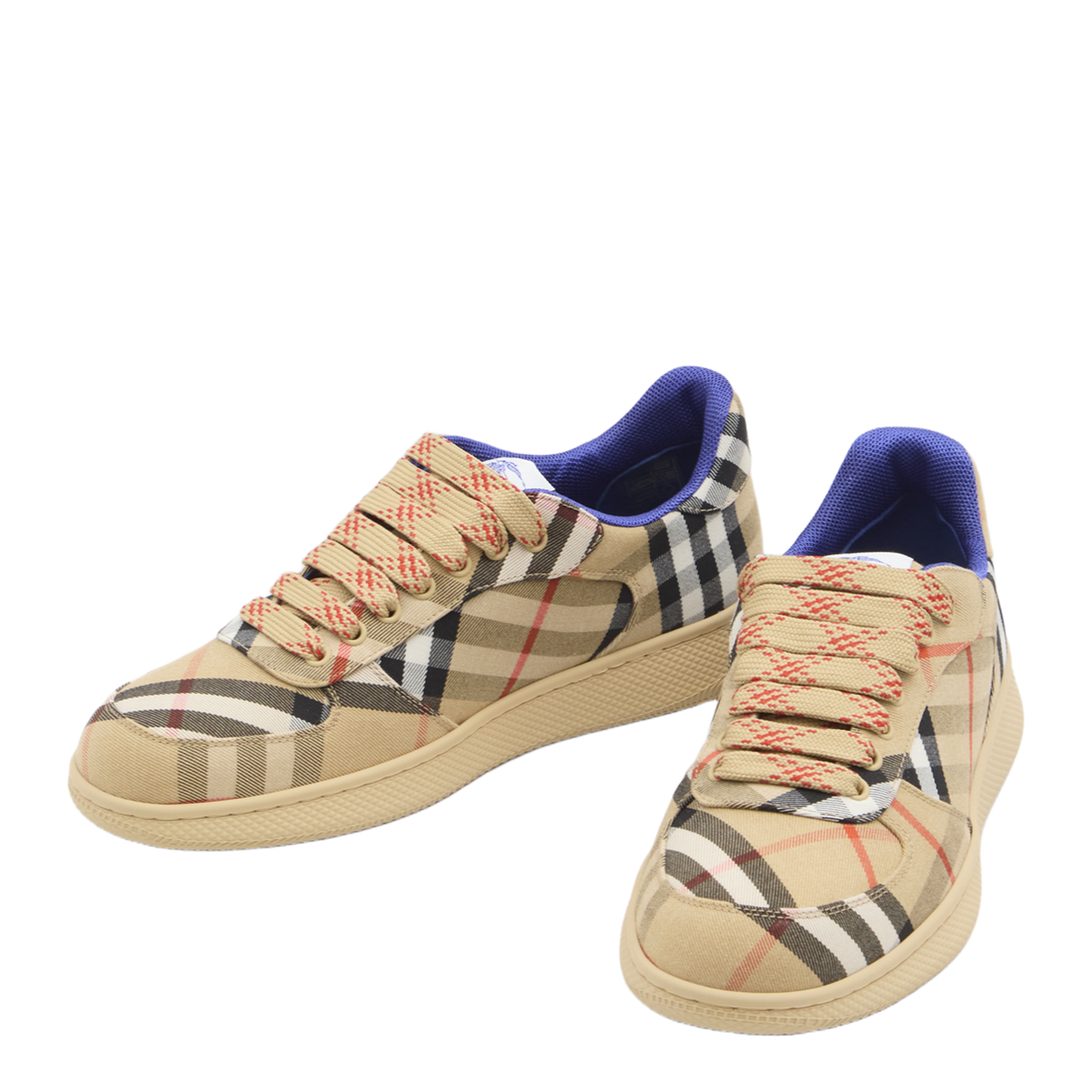 Embroidered Fabric Box Sneakers