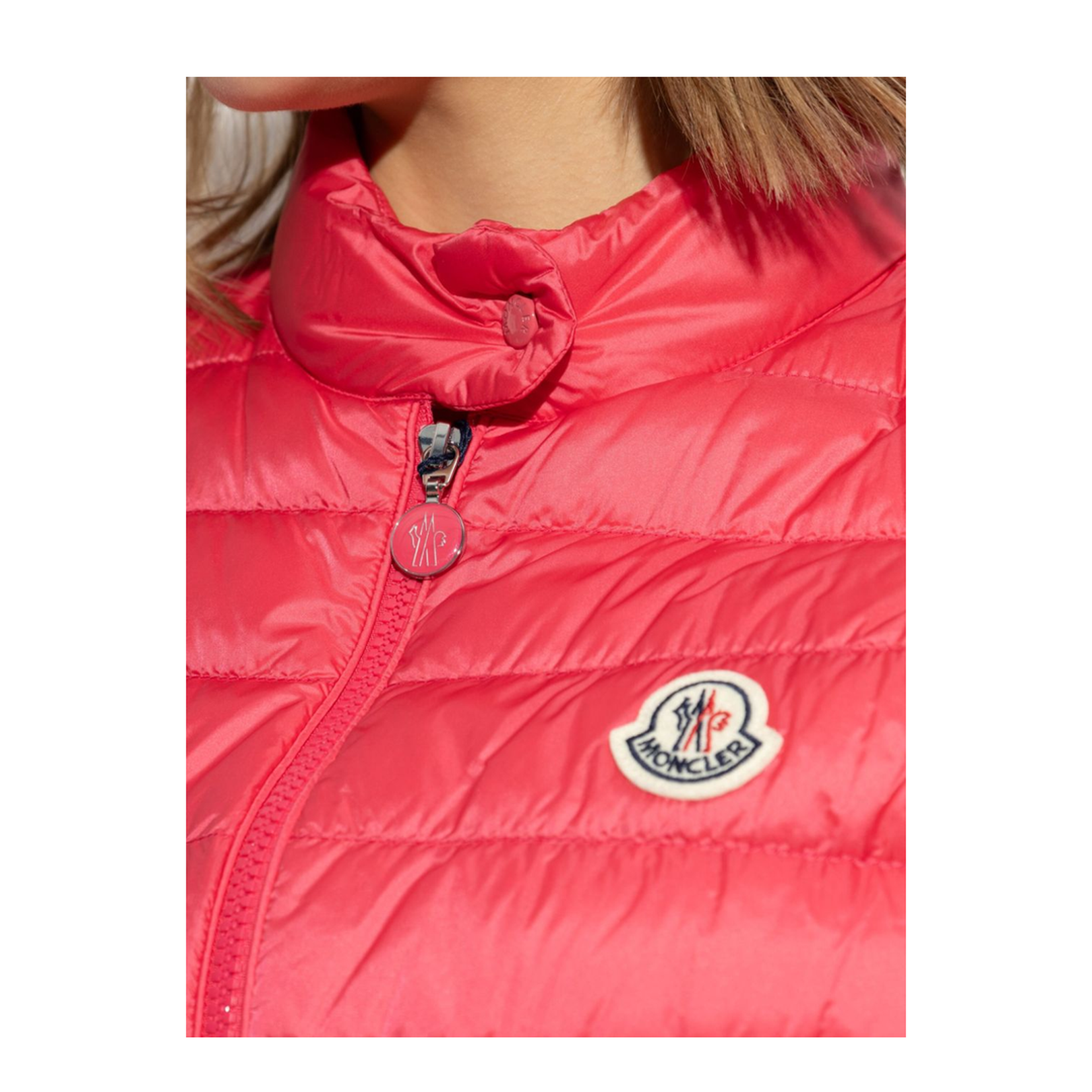 Sleeveless Design with Front Zip Closure