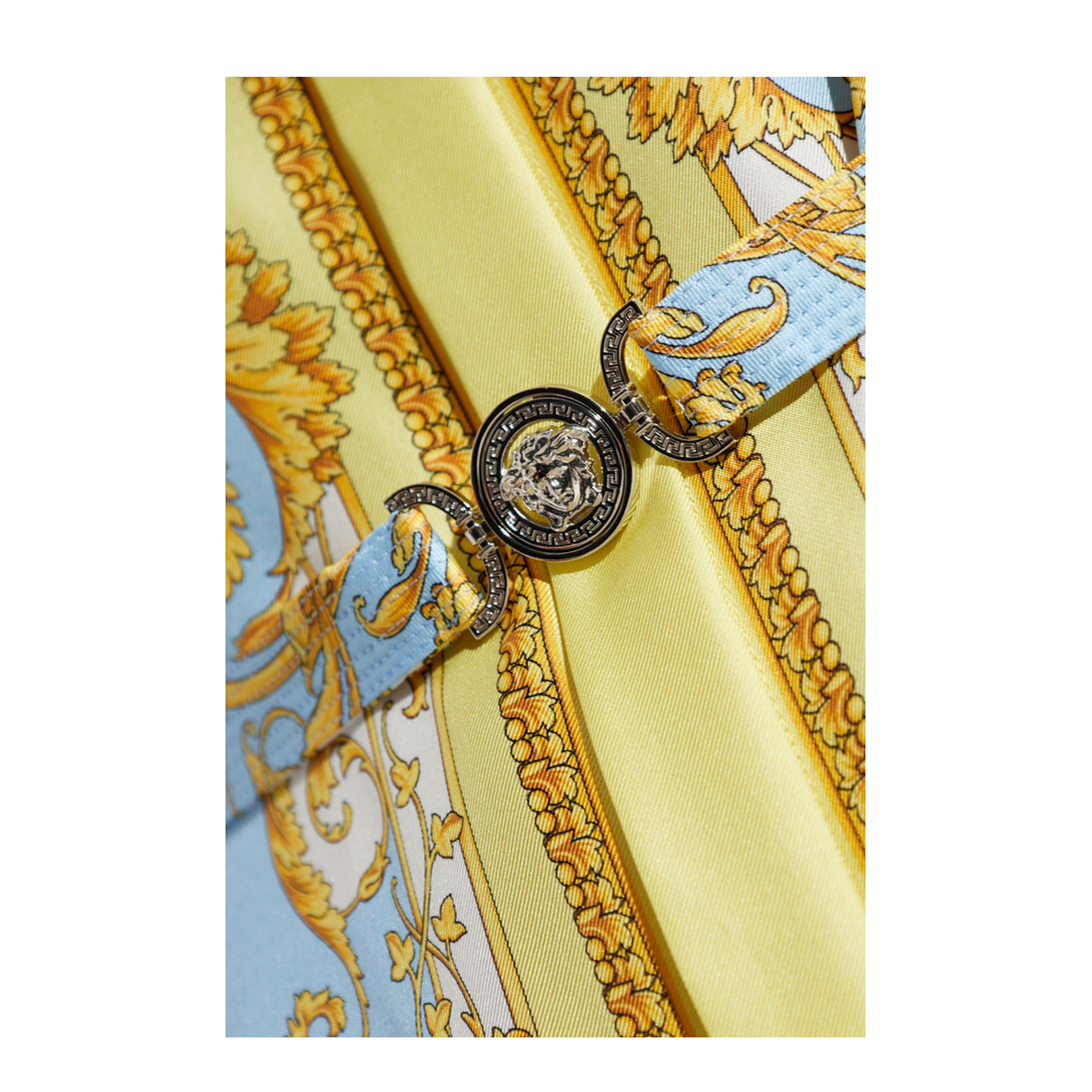 Silk Dress with Belt