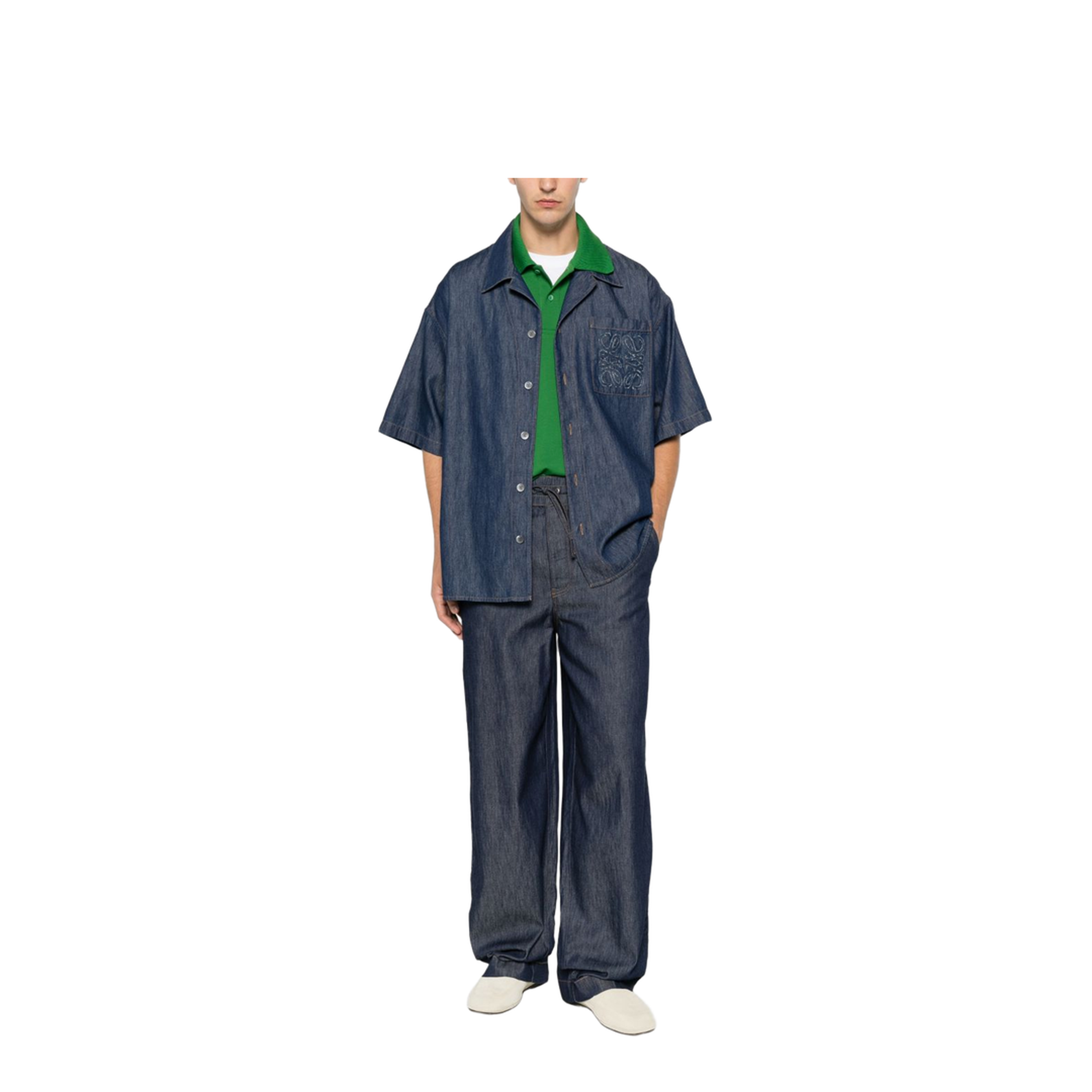 MAYFEYR - Loewe - Trousers Navy - H526Y11XAC8798