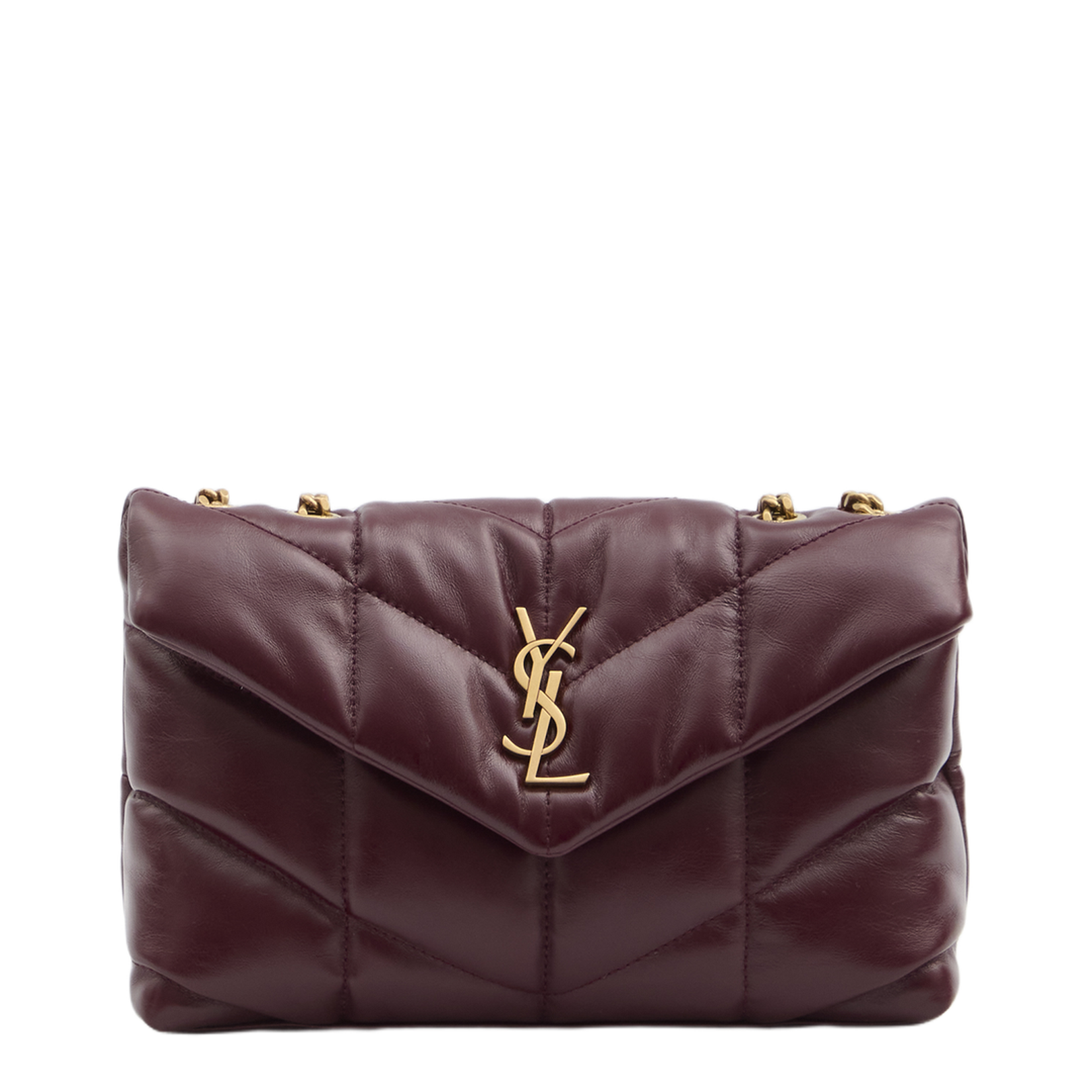 Toy Puffer in Shiny Leather