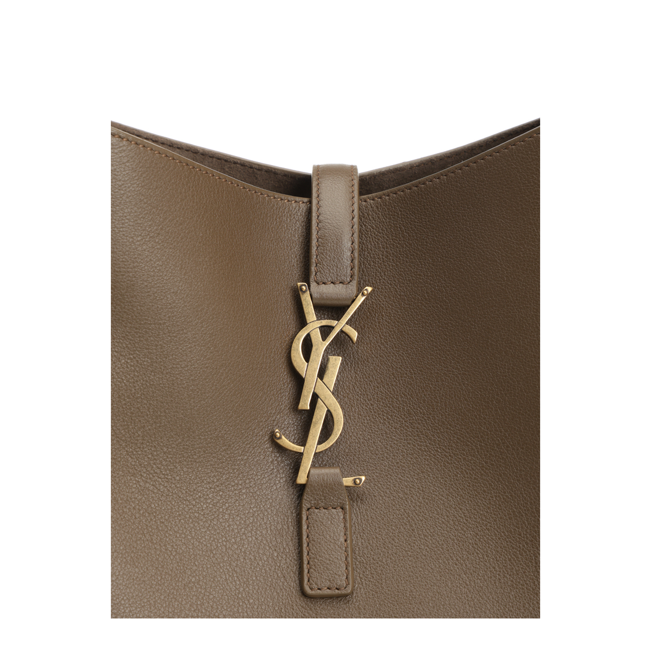 Le 5 à 7 Small Leather Shoulder Bags - Brown